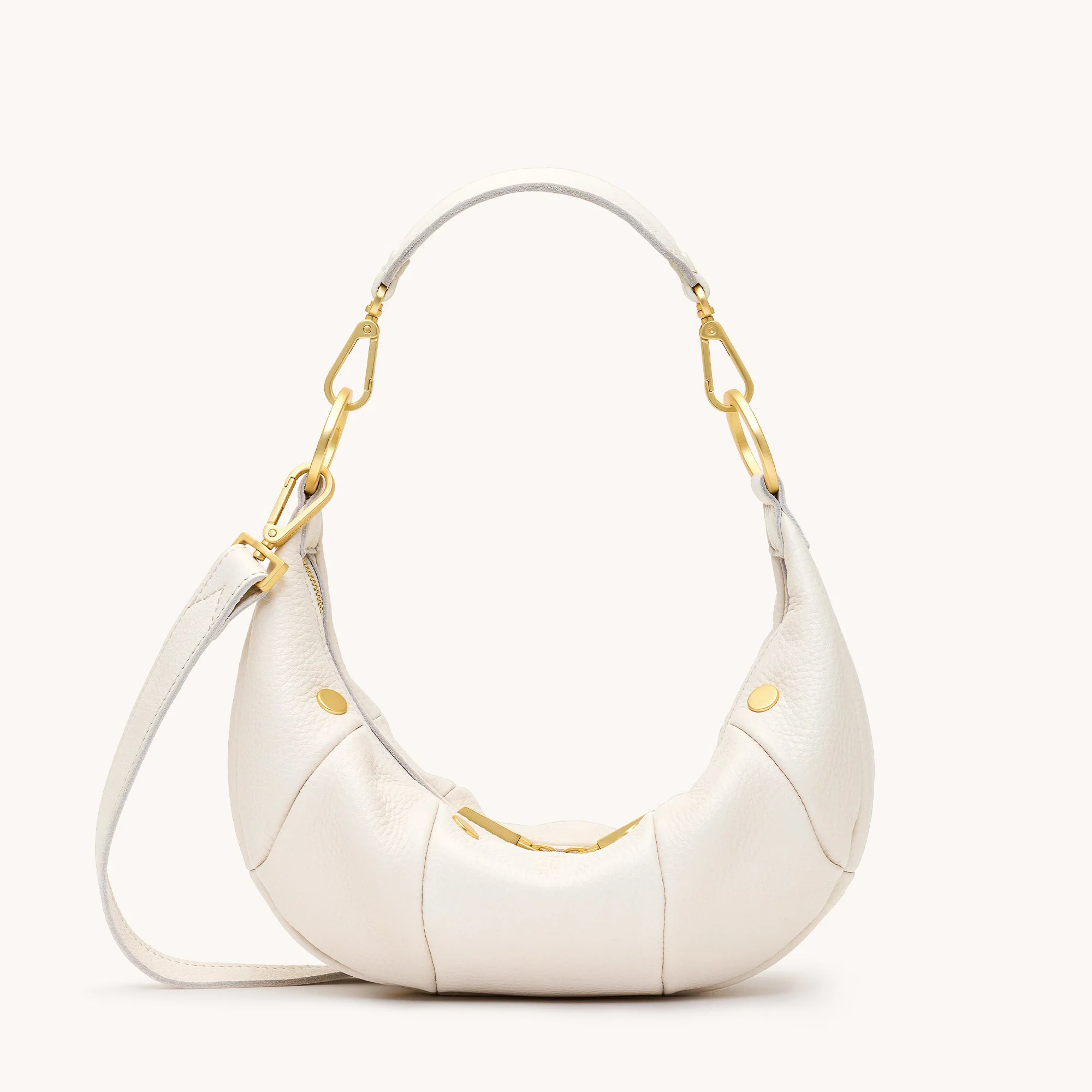 Erica | Calla Lily White/Brushed Gold | Sml