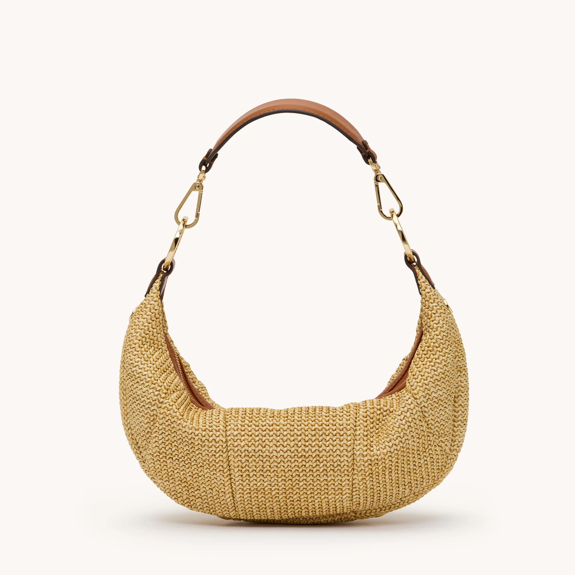 Erica | Cocoa Raffia/Gold | Sml - Image 7