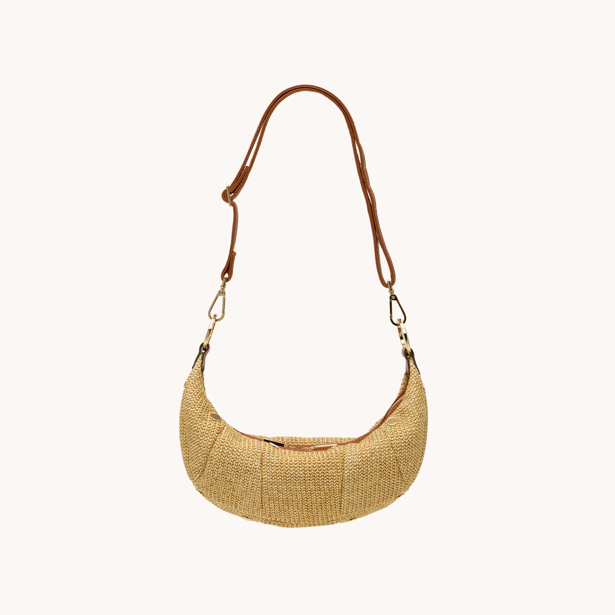 Erica | Cocoa Raffia/Gold | Sml - Image 8