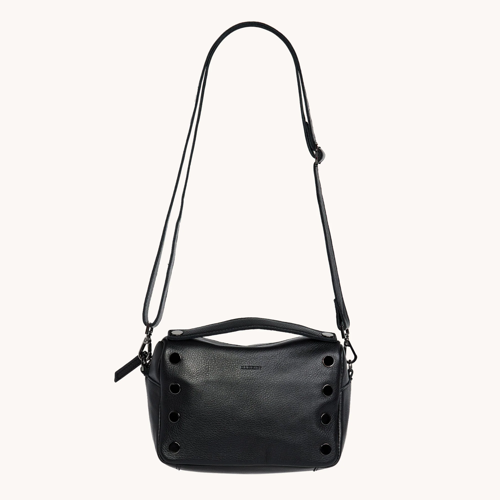 Evan Crossbody | Black/Gunmetal - Image 4