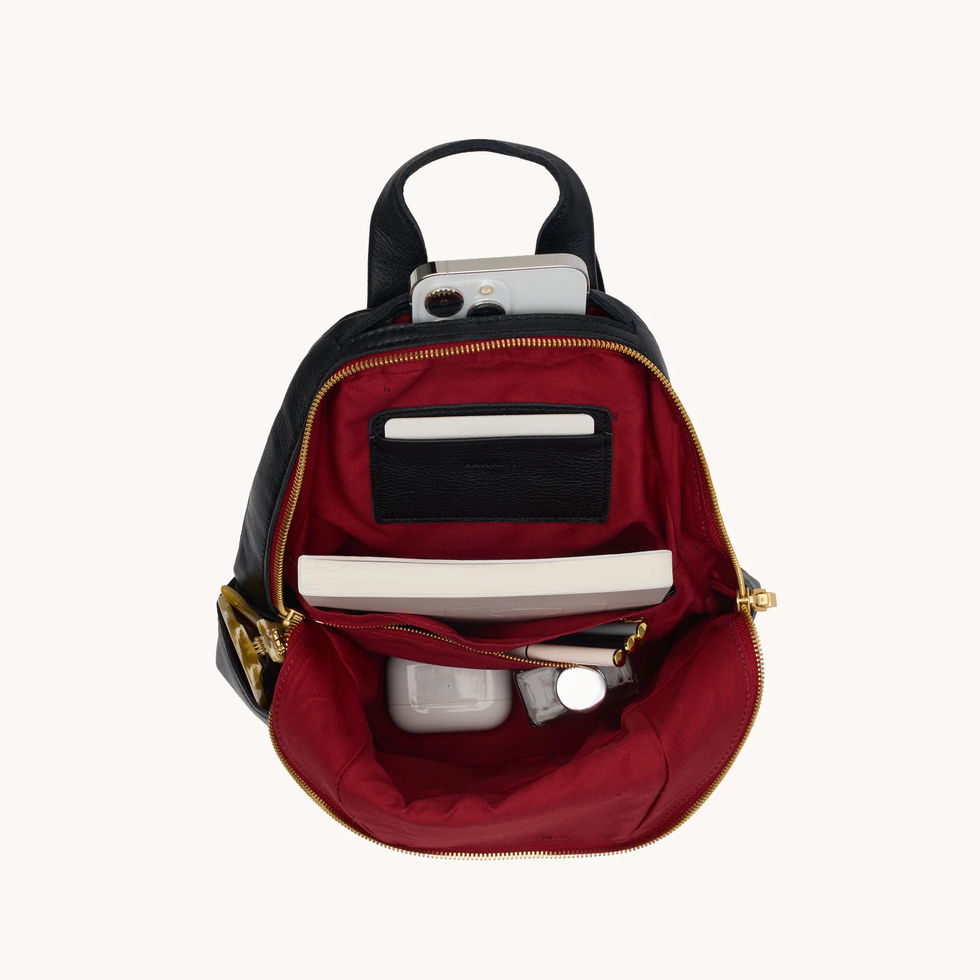 Hunter | Black/Brushed Gold Red Zip | Med - Image 8