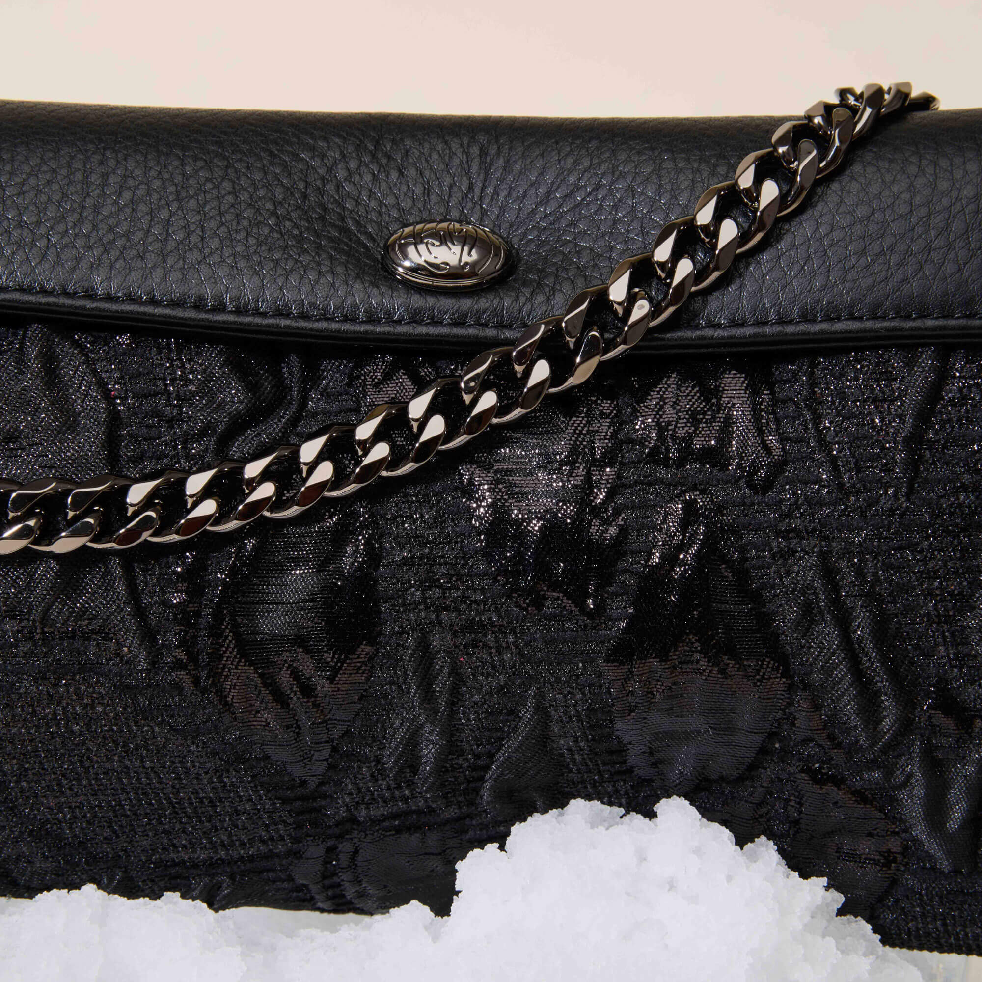 Invitation Clutch | Midnight Marquise/Gunmetal - Image 9