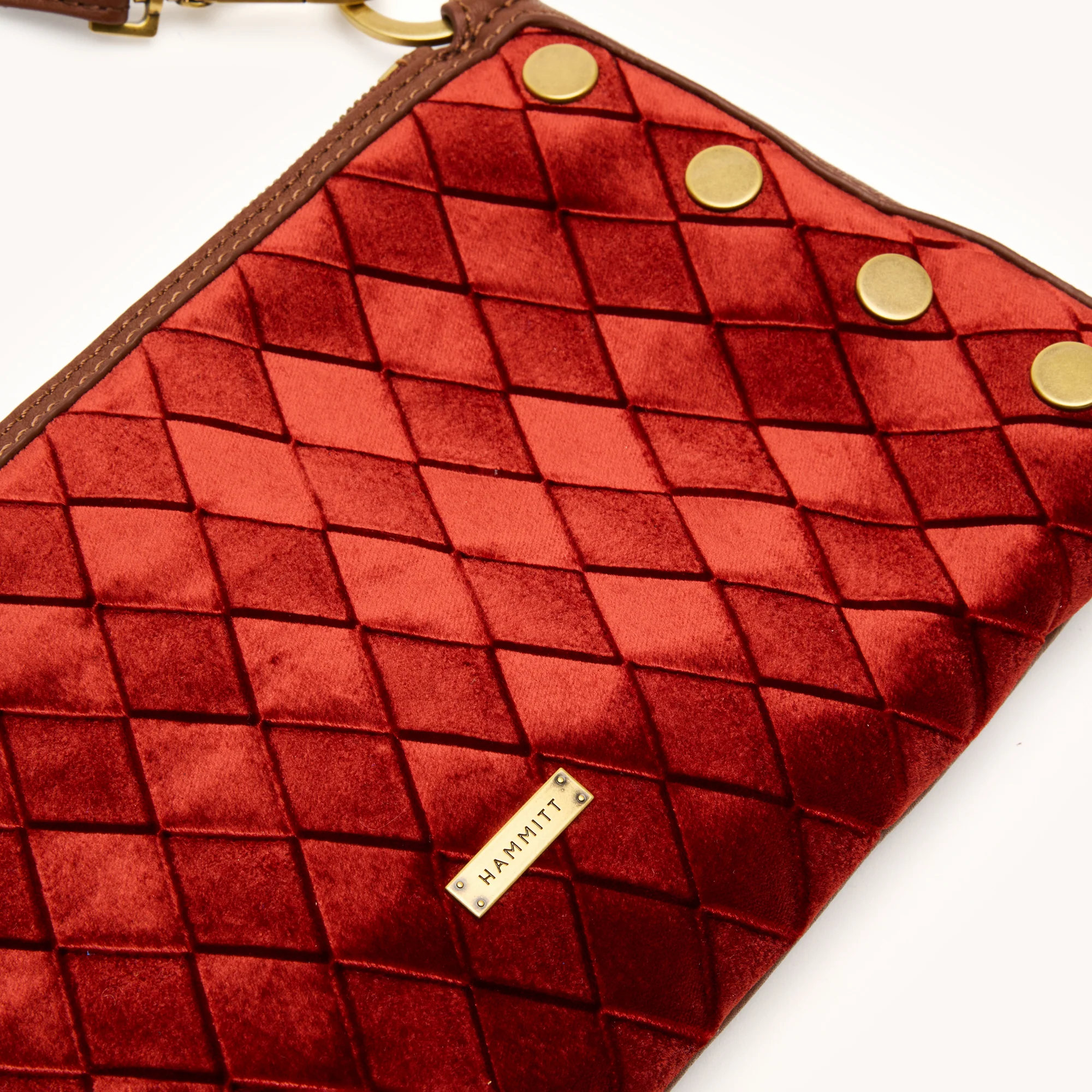 Invitation Clutch | Monarch Velvet/Antique Gold - Image 8