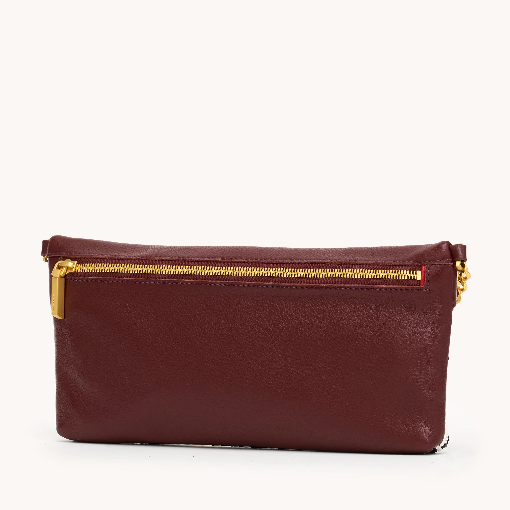 Invitation Clutch | Zebra/Brushed Gold - Image 7