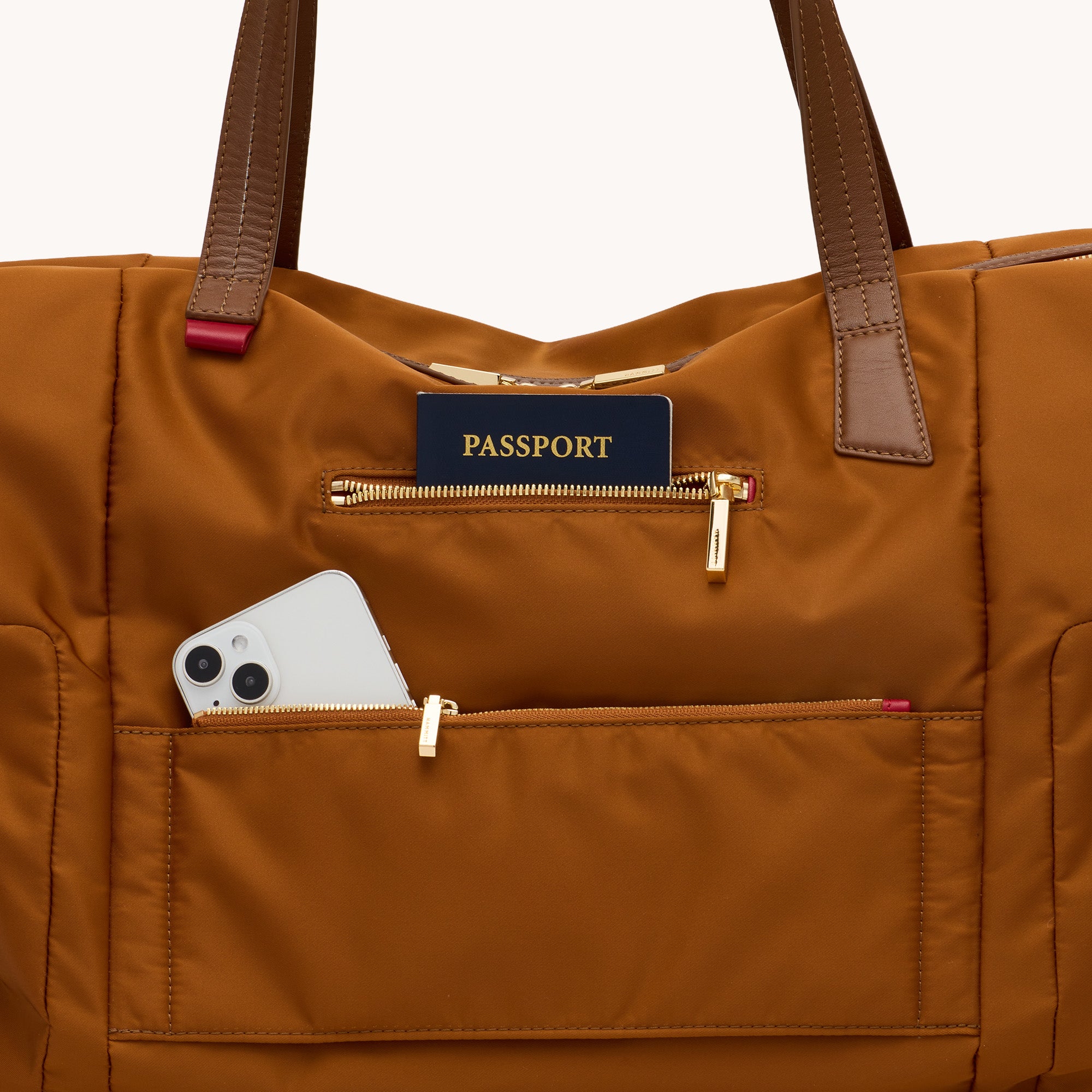 Ivy Weekender | Amber Nylon/Gold - Image 13