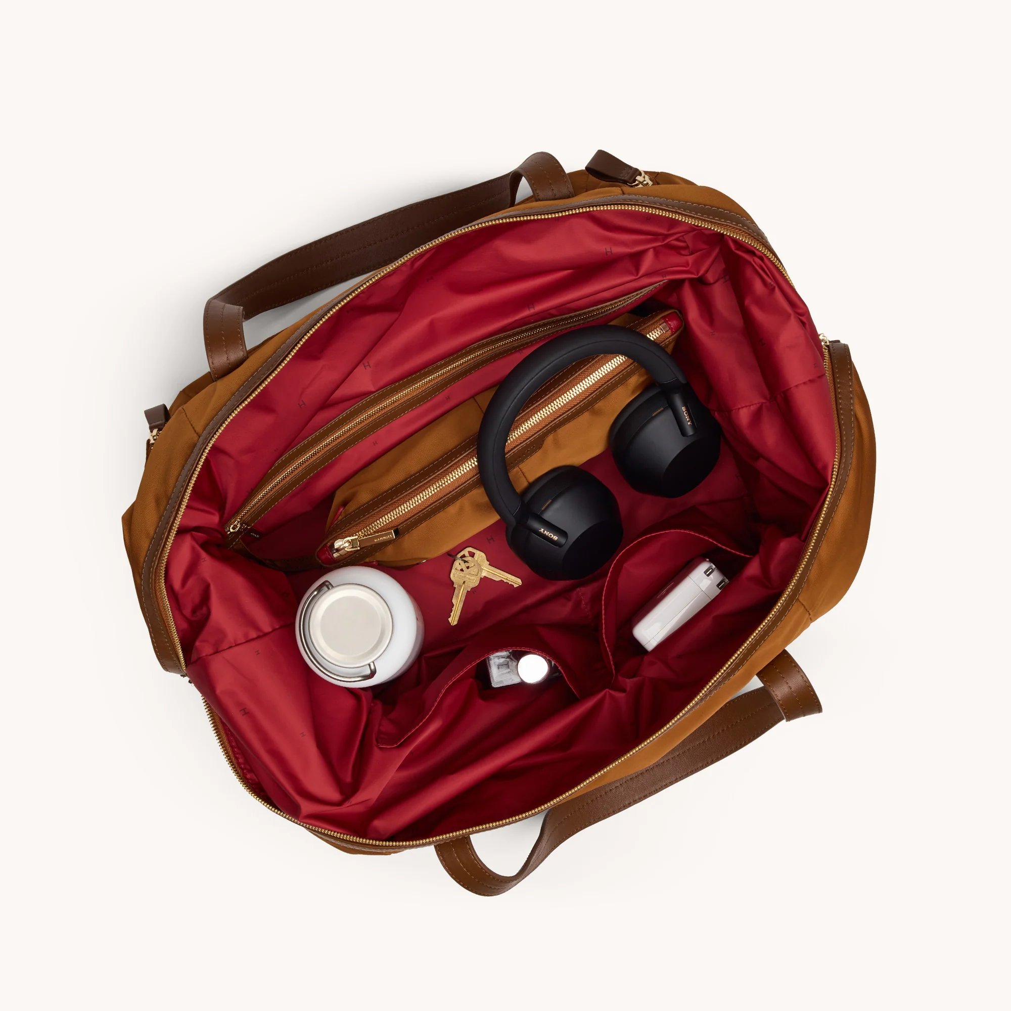 Ivy Weekender | Amber Nylon/Gold - Image 14