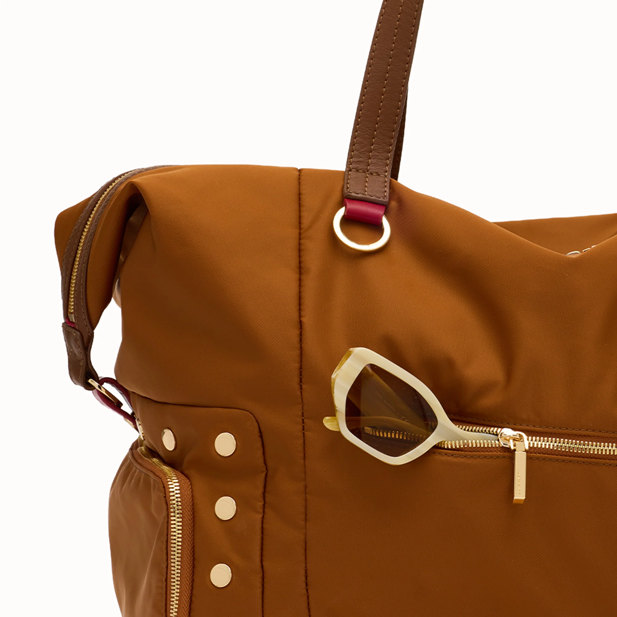 Ivy Weekender | Amber Nylon/Gold - Image 8