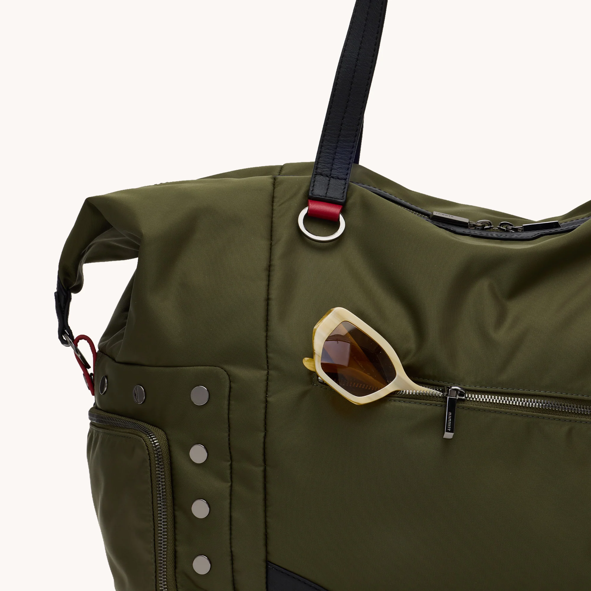 Ivy Weekender | Jade Nylon/Gunmetal - Image 12