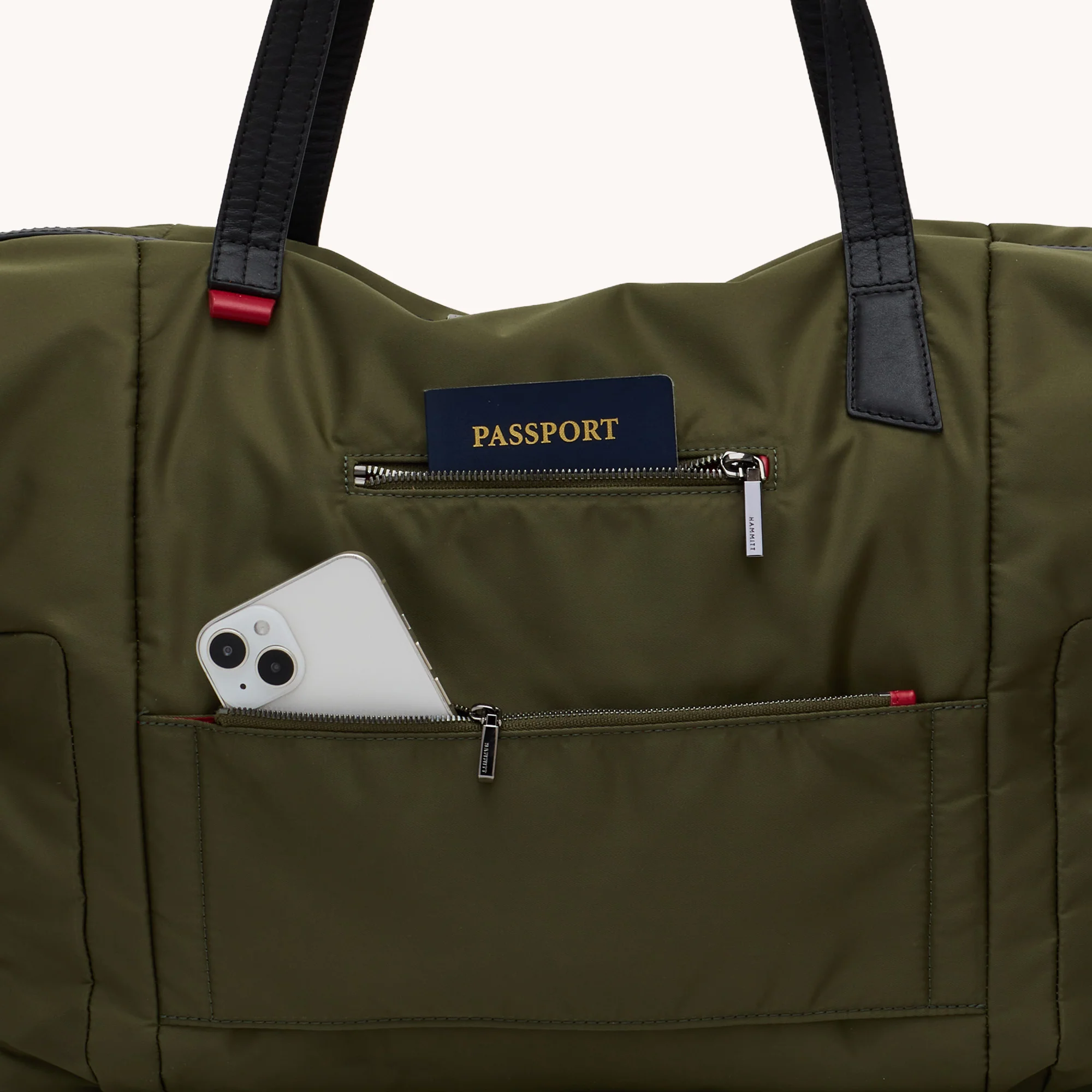 Ivy Weekender | Jade Nylon/Gunmetal - Image 17