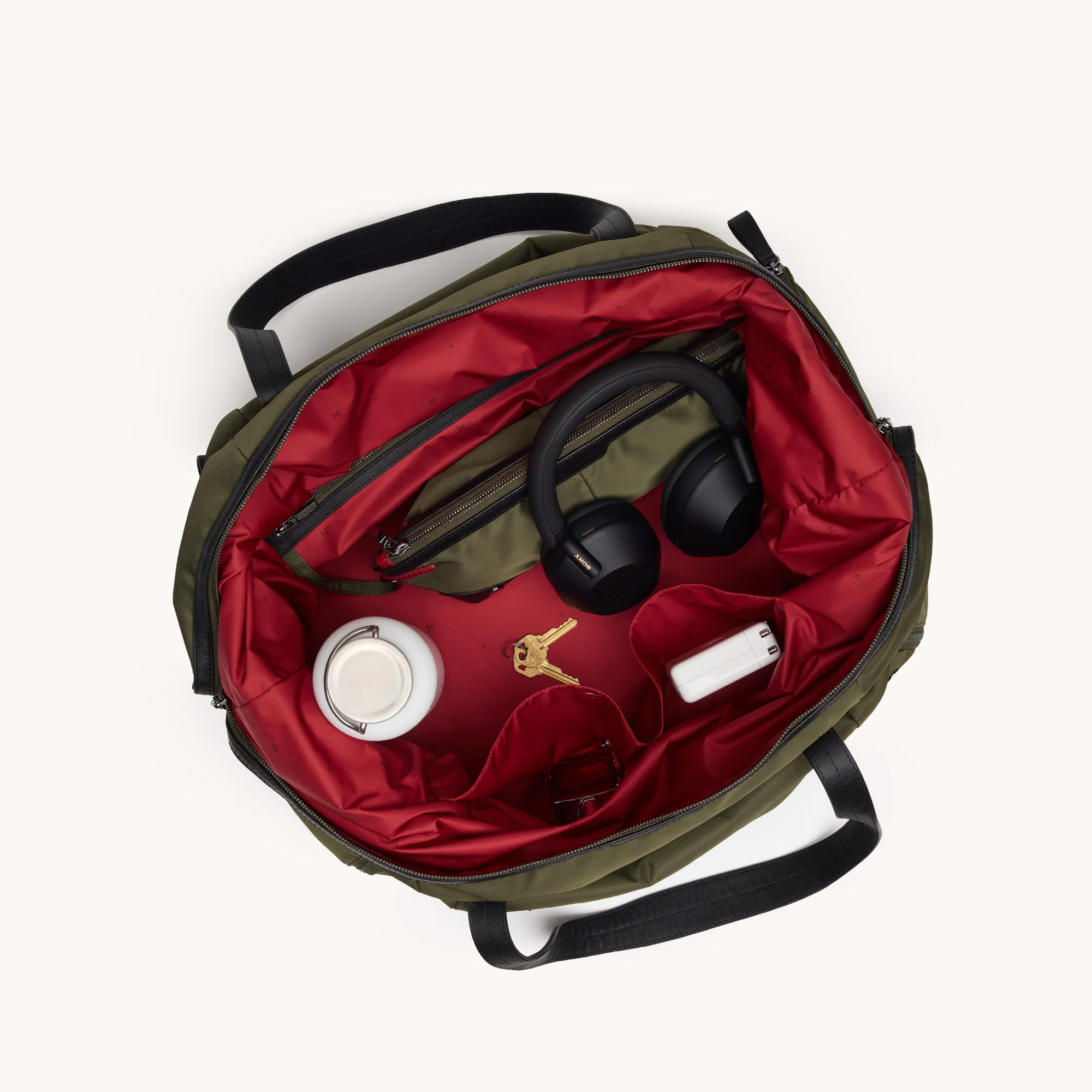 Ivy Weekender | Jade Nylon/Gunmetal - Image 18