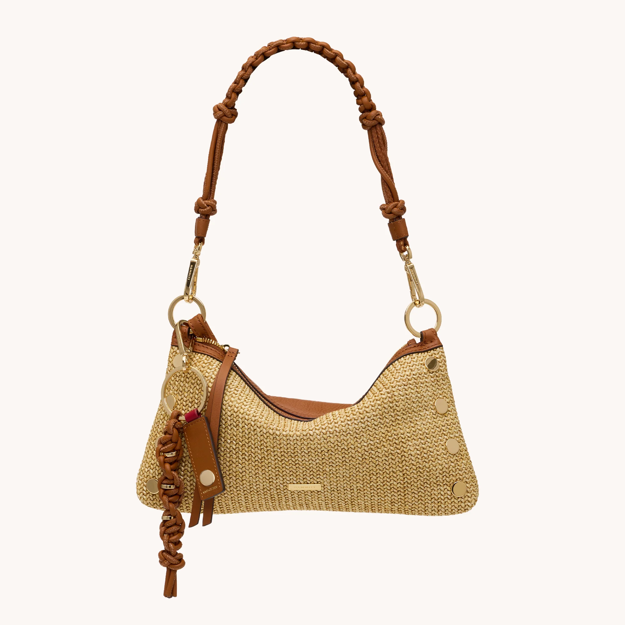 Knotted Key Ring | Cocoa/Gold - Image 6