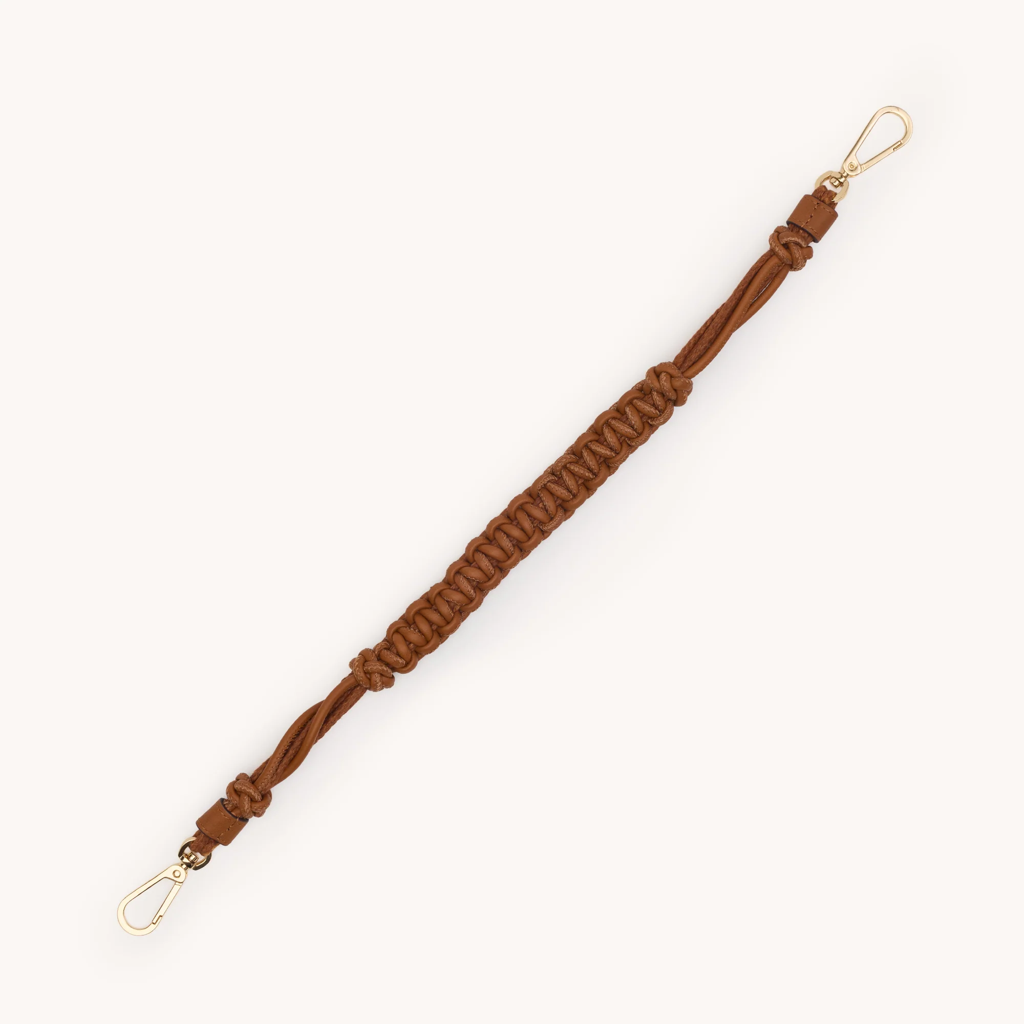 Knotted Short Strap | Cocoa/Gold - Image 4