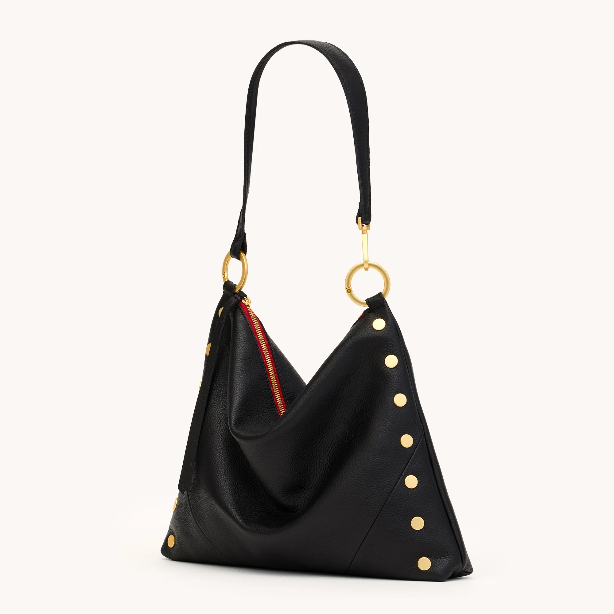 Kyle | Black/Brushed Gold Red Zip | Lrg - Image 5