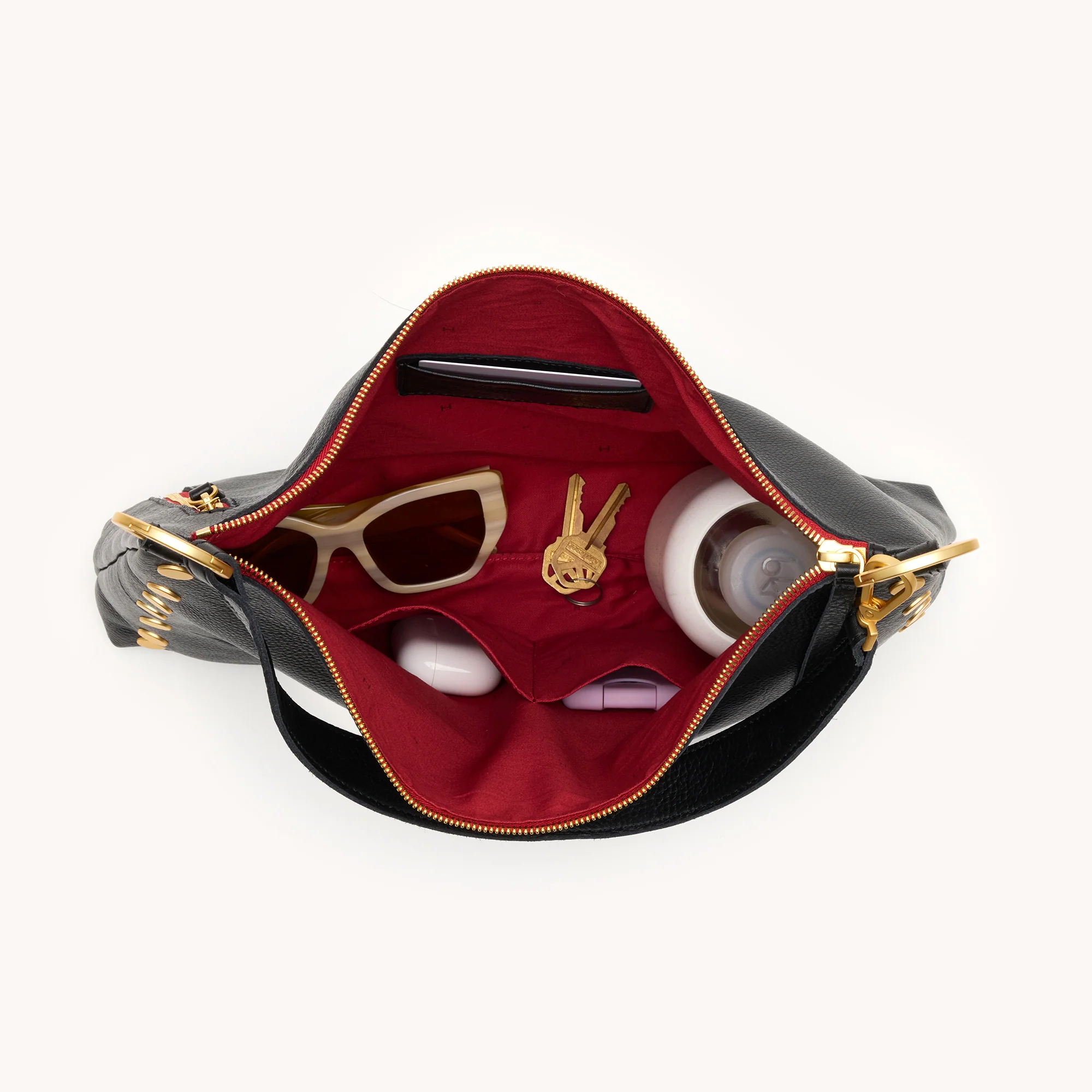 Kyle | Black/Brushed Gold Red Zip | Lrg - Image 9