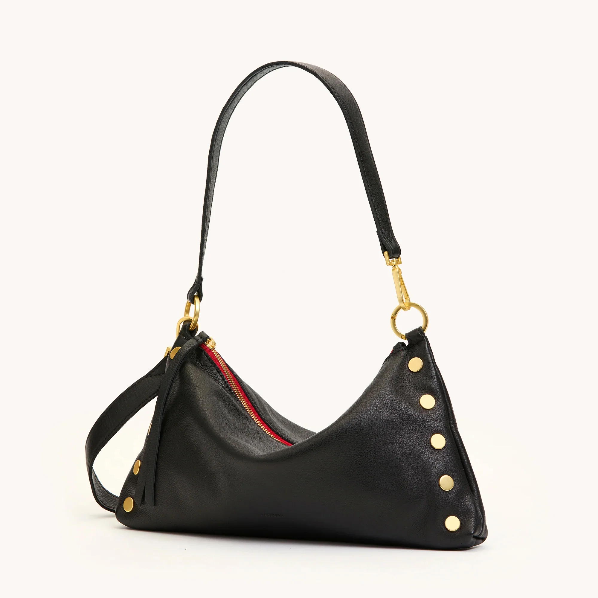 Kyle | Black/Brushed Gold Red Zip | Med - Image 4
