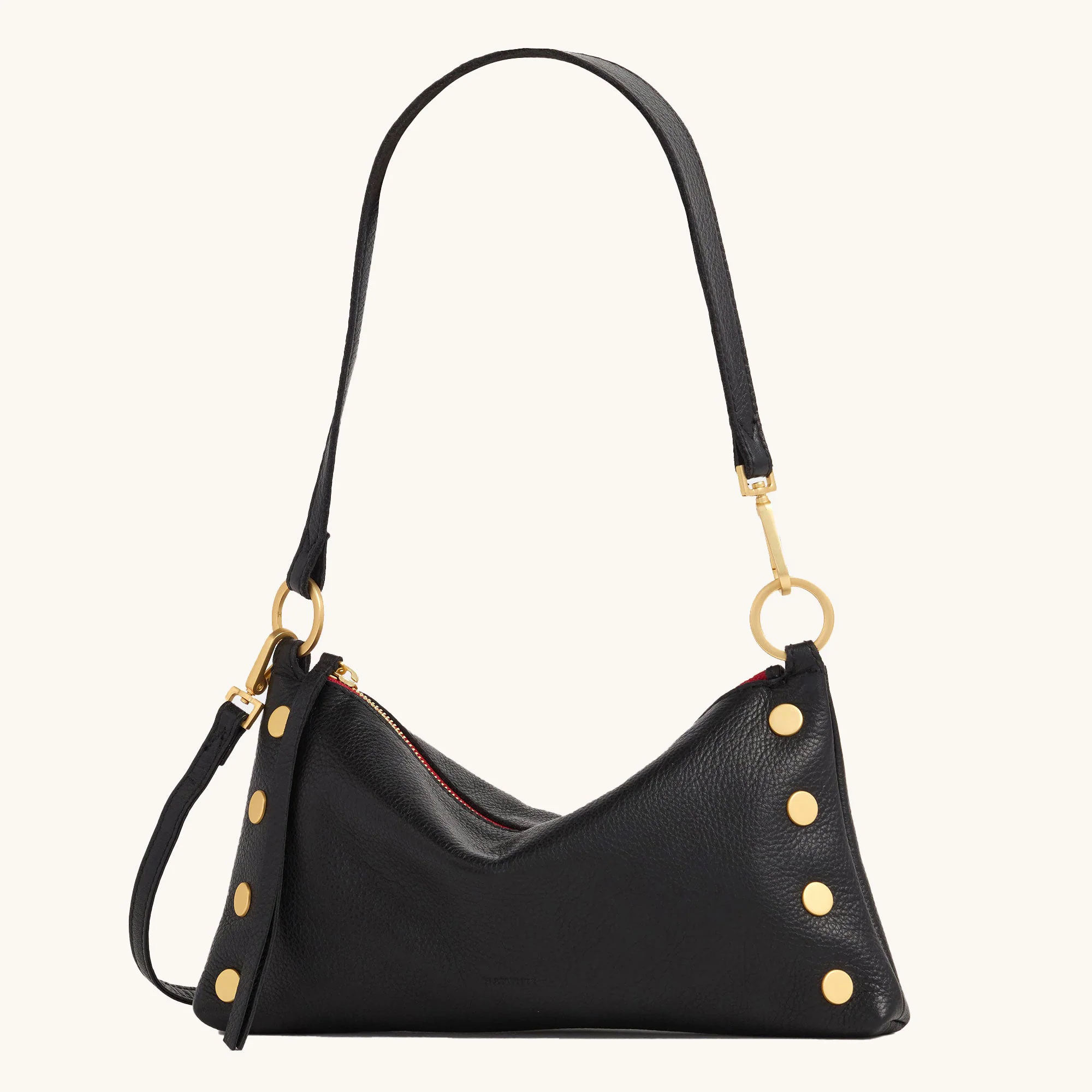 Kyle | Black/Brushed Gold Red Zip | Sml - Image 7