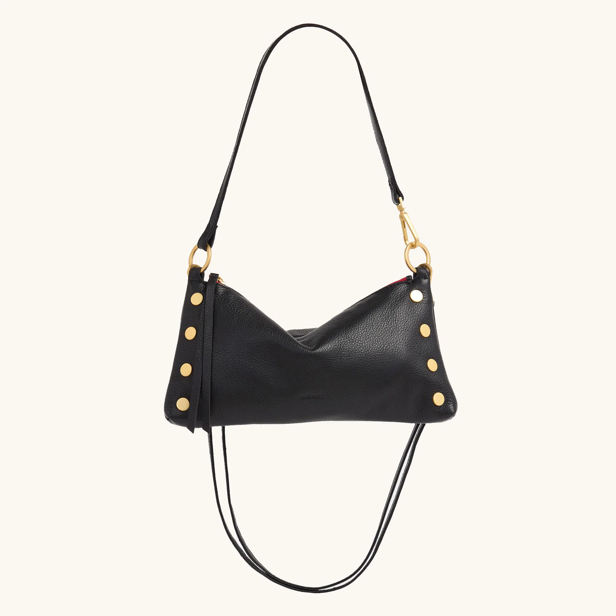 Kyle | Black/Brushed Gold Red Zip | Sml - Image 8