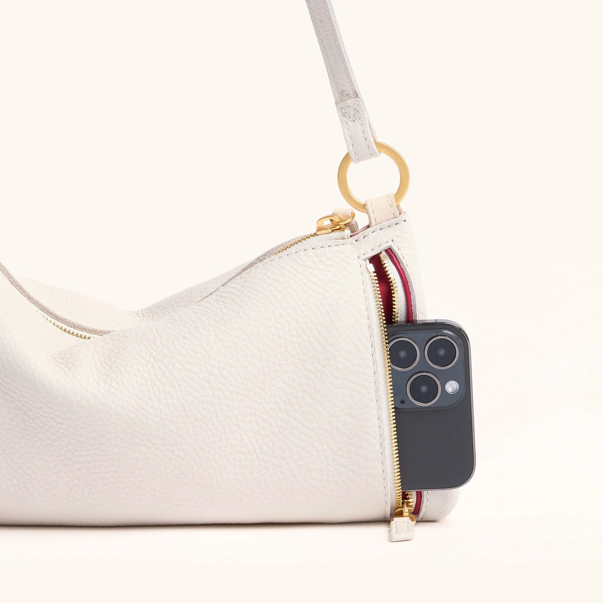 Kyle | Calla Lily White/Brushed Gold | Sml - Image 11