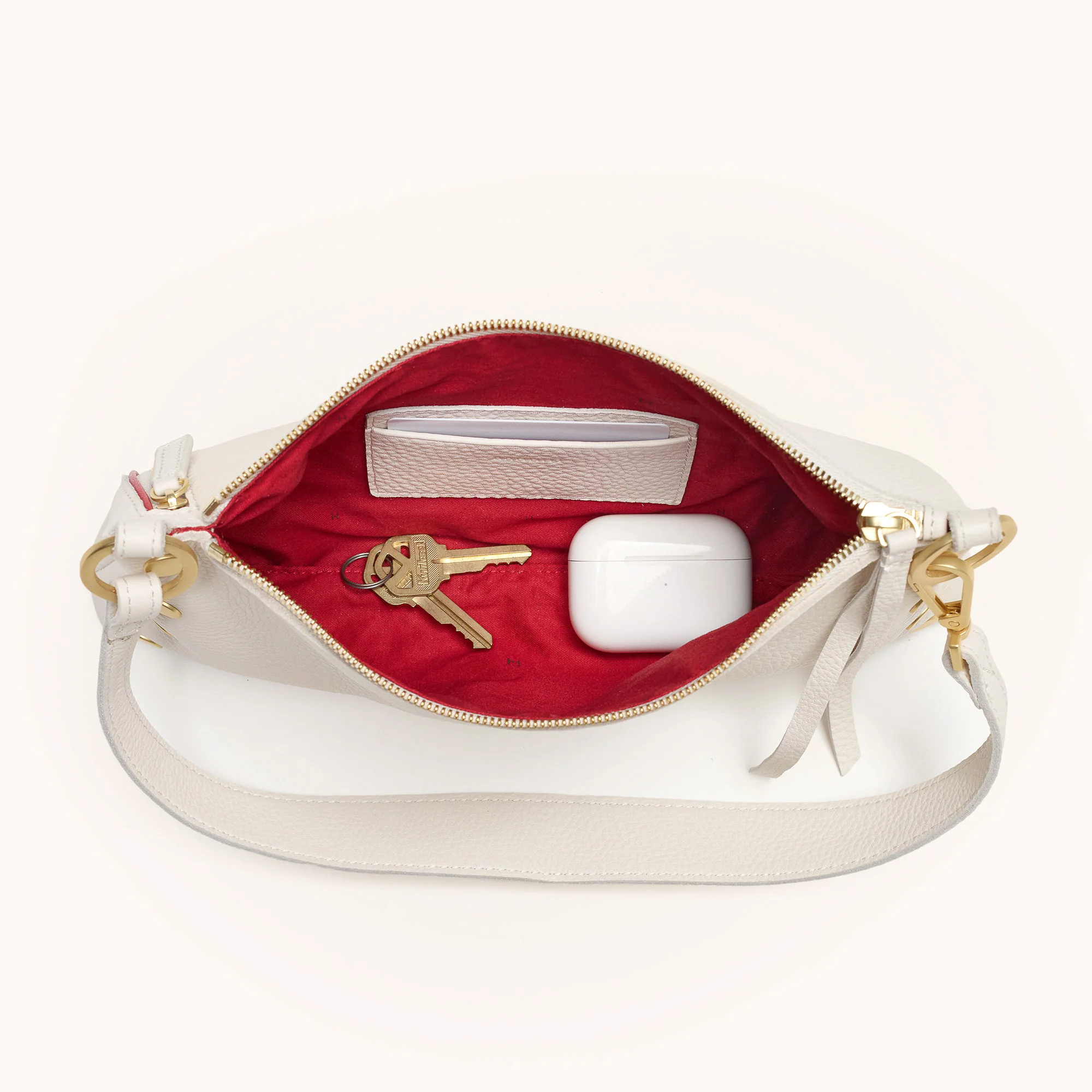 Kyle | Calla Lily White/Brushed Gold | Sml - Image 13