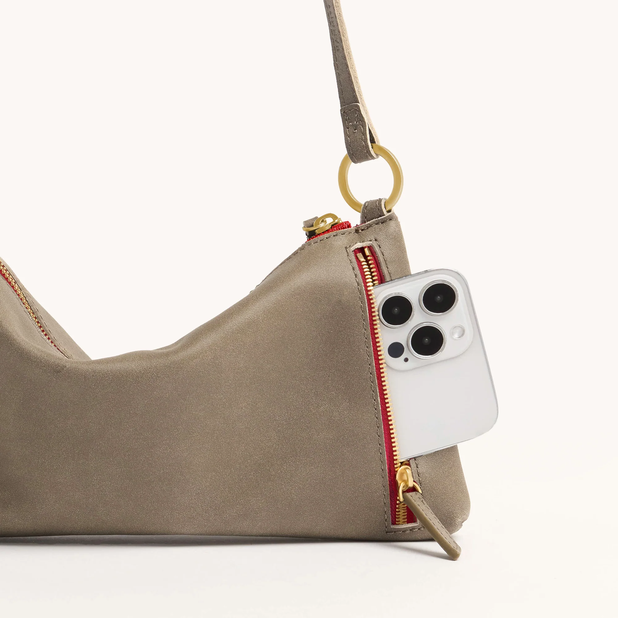 Kyle | Pewter/Brushed Gold Red Zip - Image 6