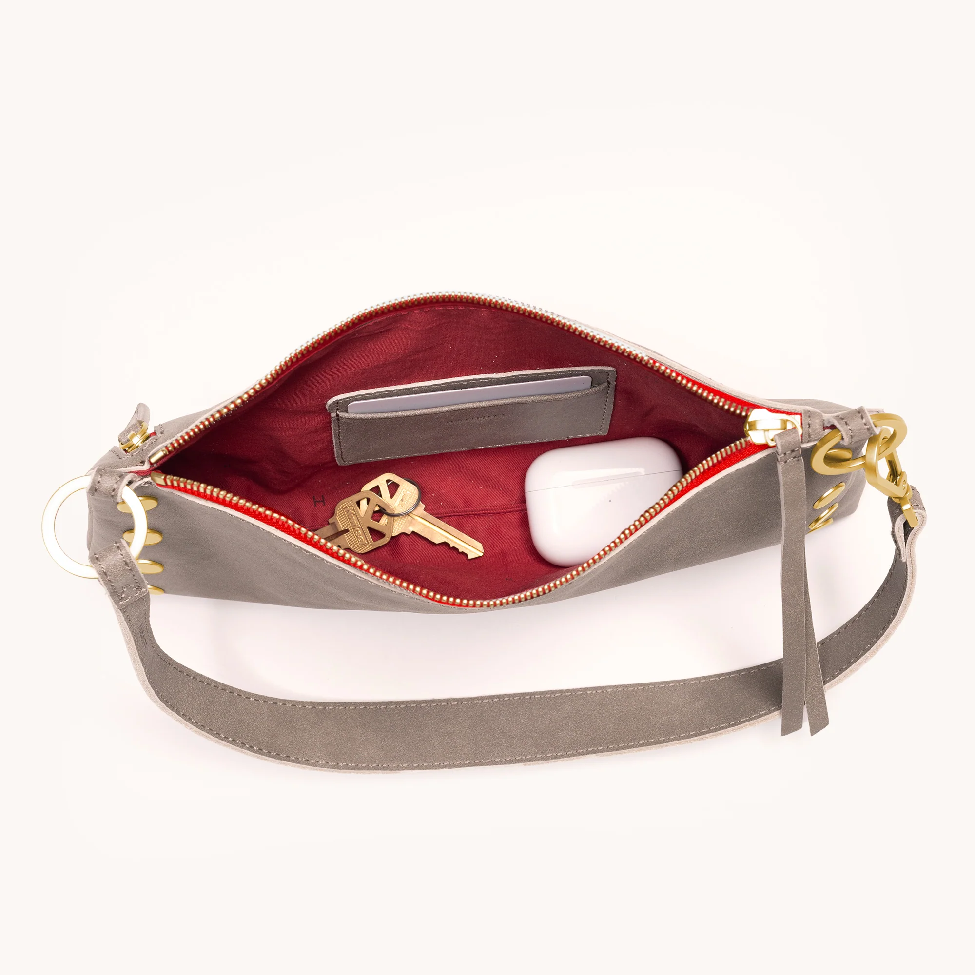 Kyle | Pewter/Brushed Gold Red Zip - Image 7