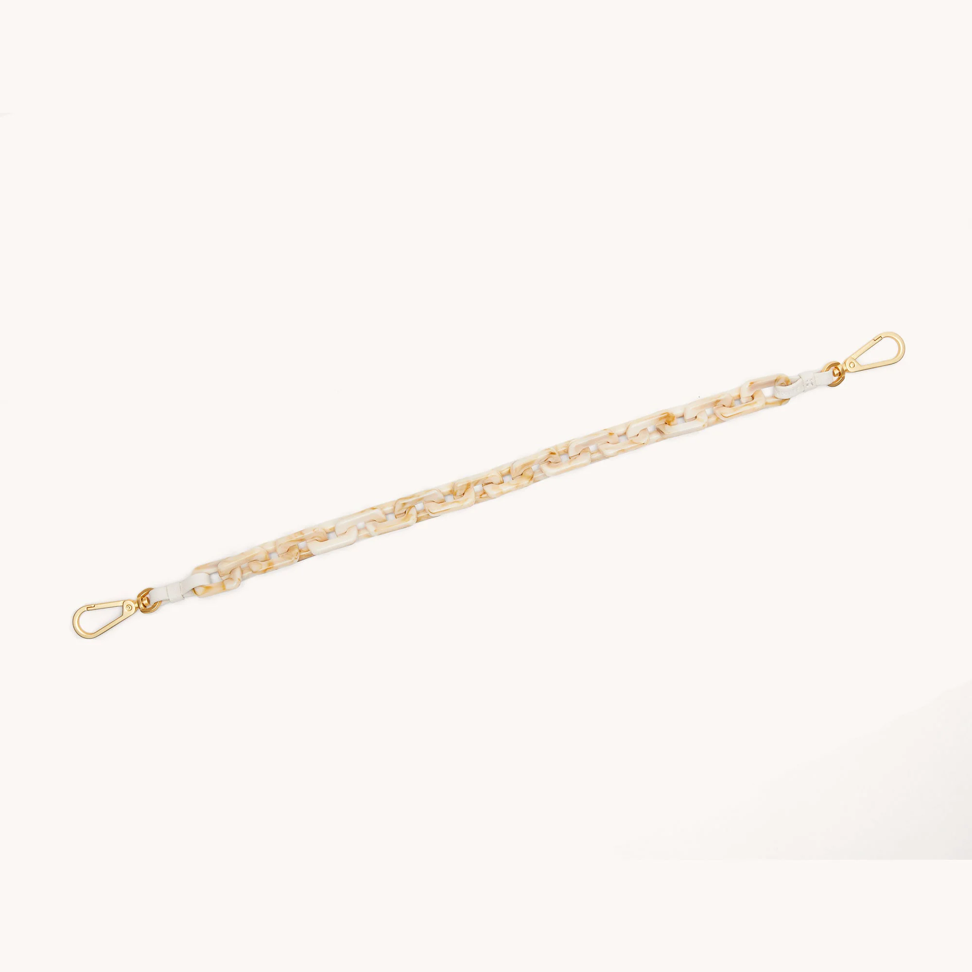 Latte Shoulder Strap | Calla Lily White/Brushed Gold - Image 5