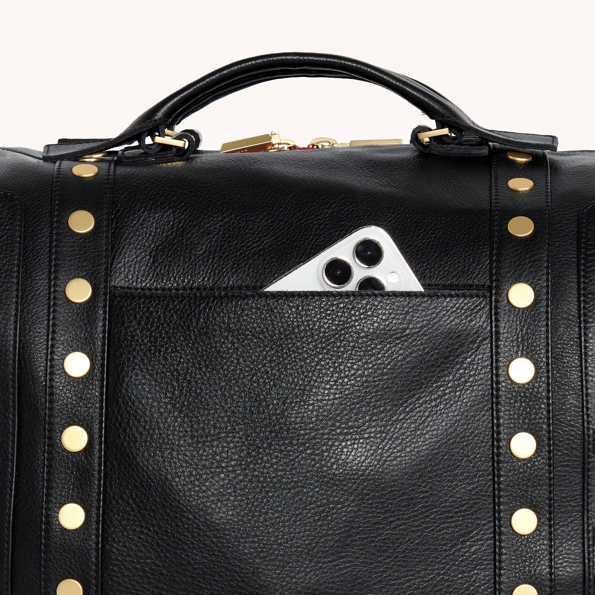 LAX Intl | Black/Brushed Gold Red Zip - Image 3