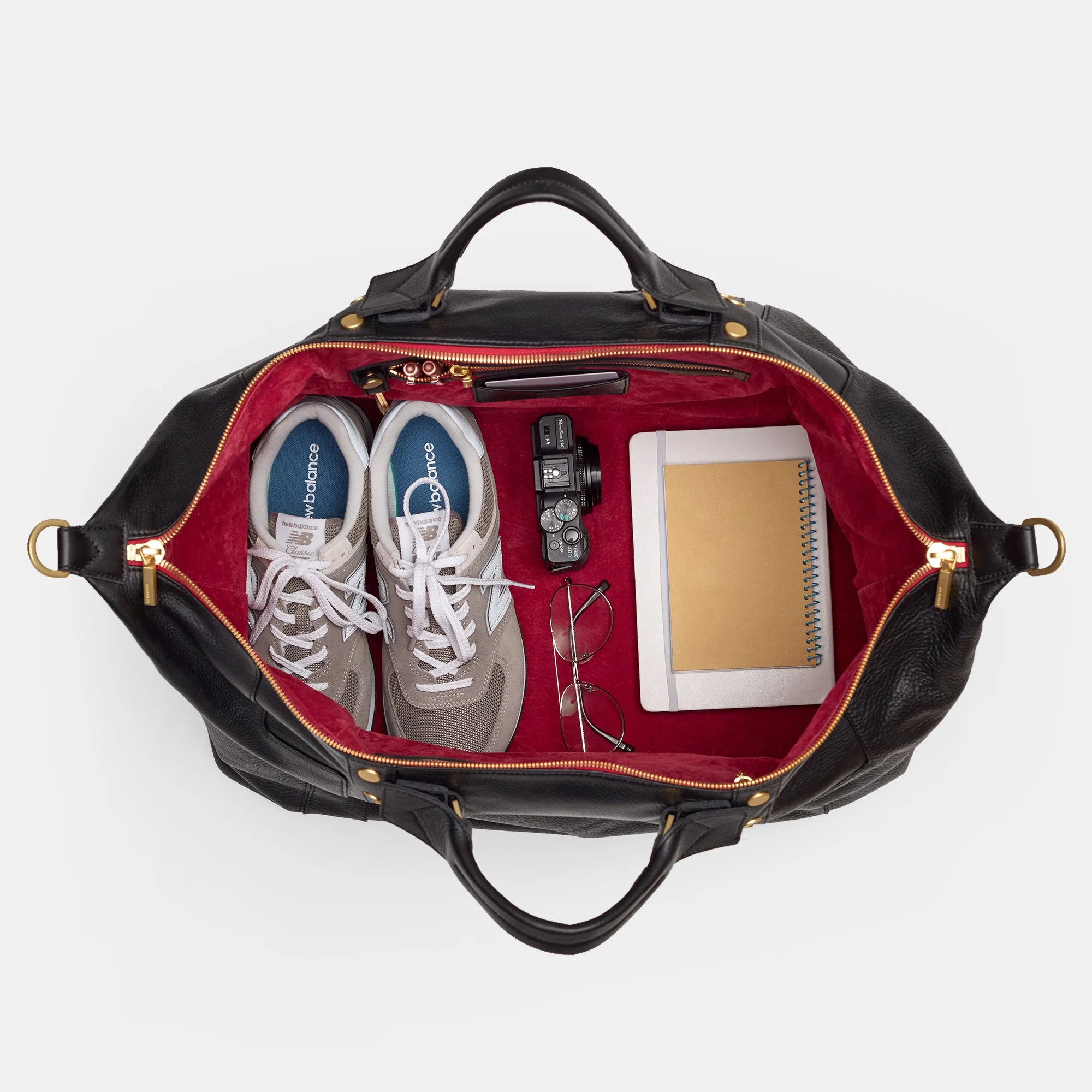 LAX Intl | Black/Brushed Gold Red Zip - Image 4