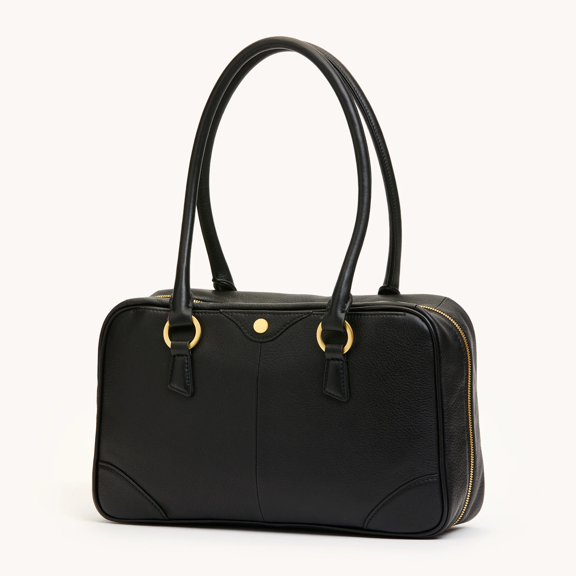 Meredith | Black/Brushed Gold | Med - Image 7