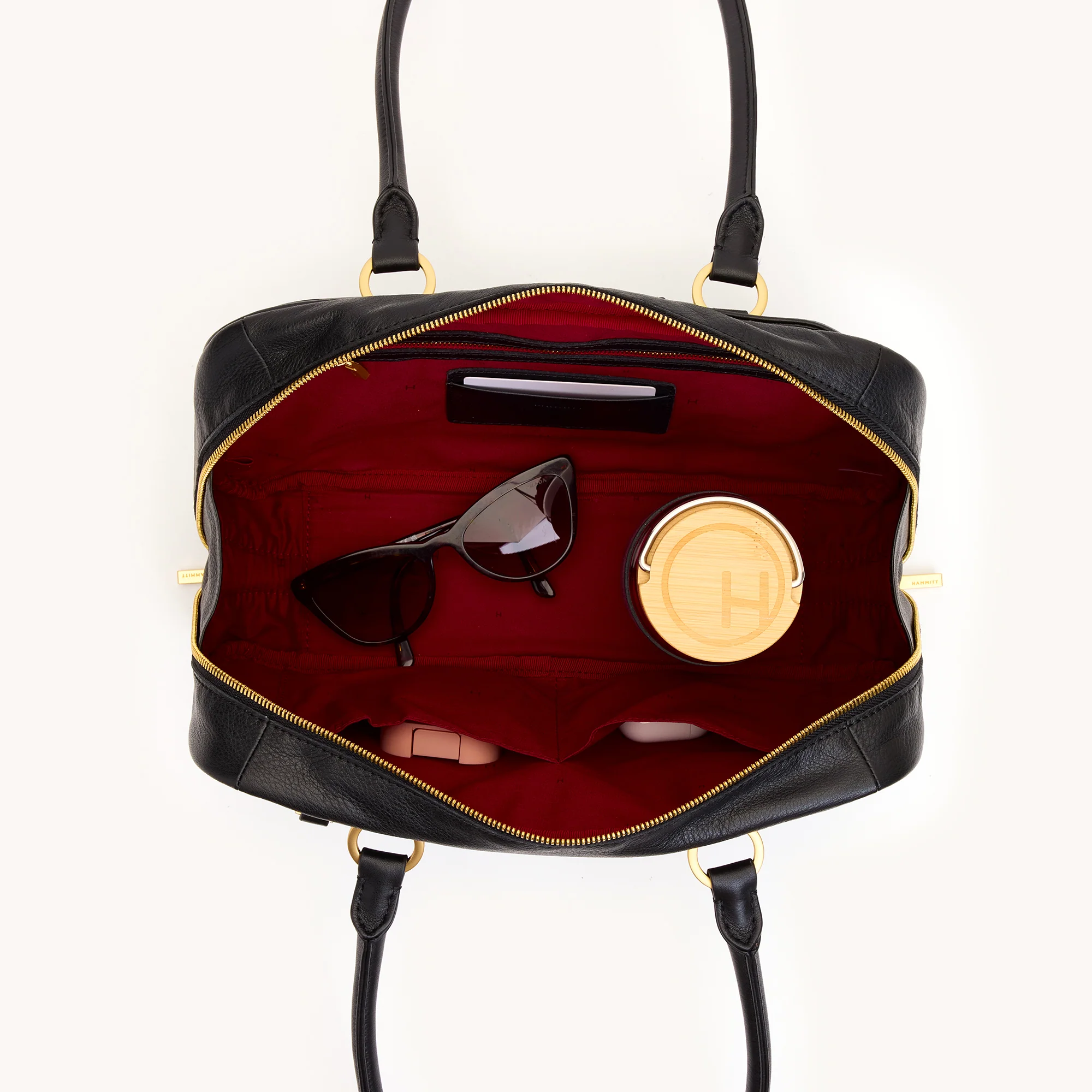 Meredith | Black/Brushed Gold | Med - Image 9