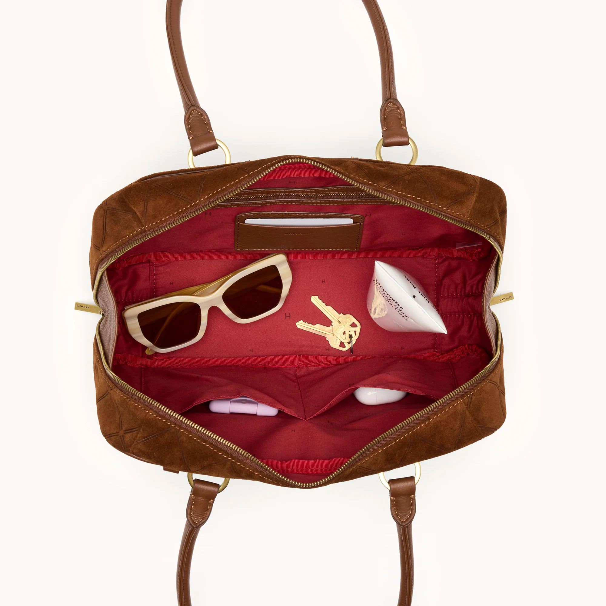 Meredith | Chocolate Diamond Suede/Antique Gold | Med - Image 7