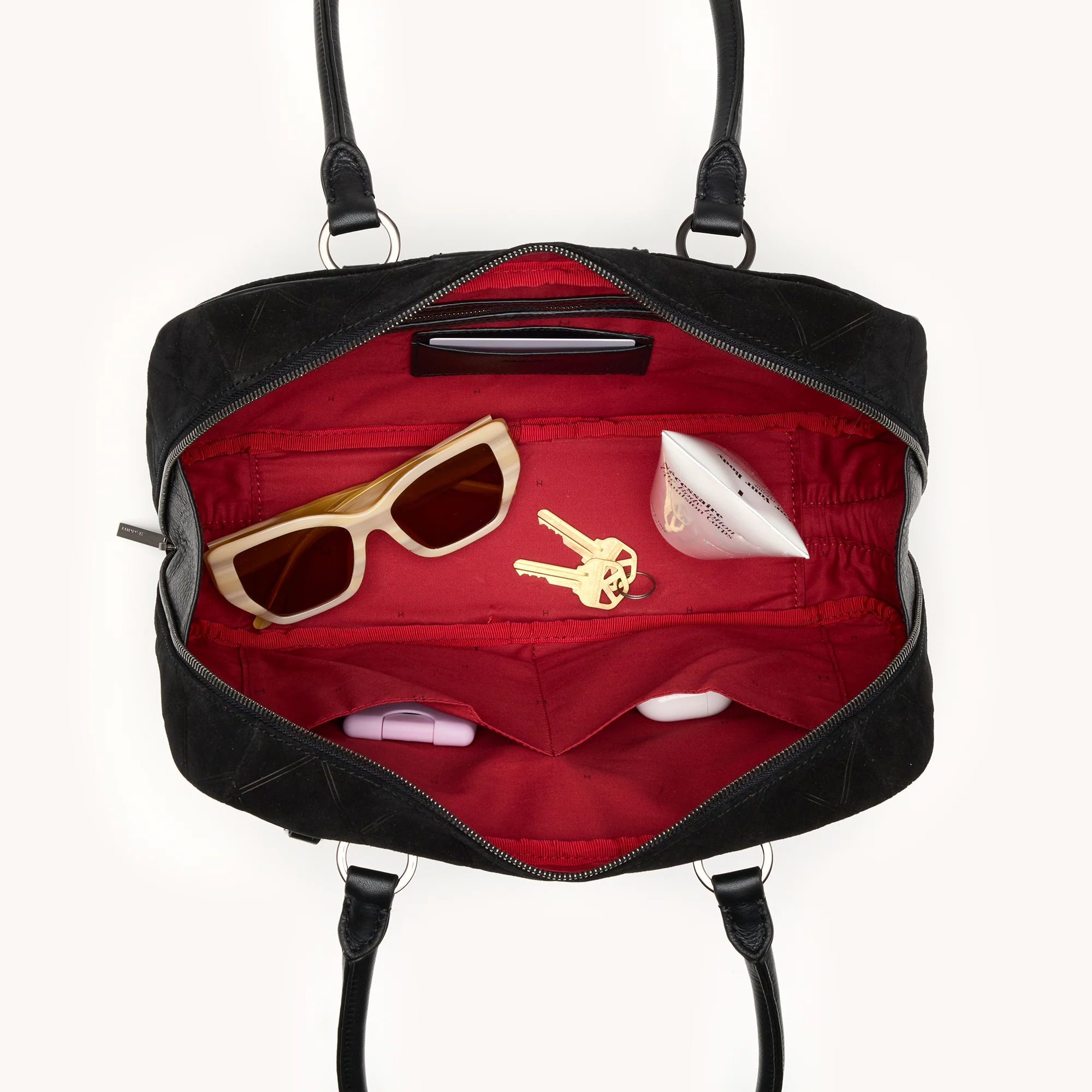 Meredith | Noir Diamond Suede/Gunmetal | Med - Image 8