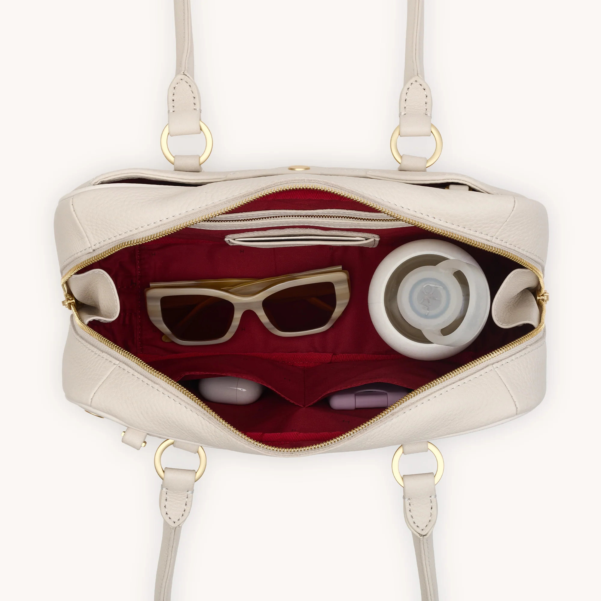 Meredith | Catamaran Cream/Brushed Gold | Med - Image 10