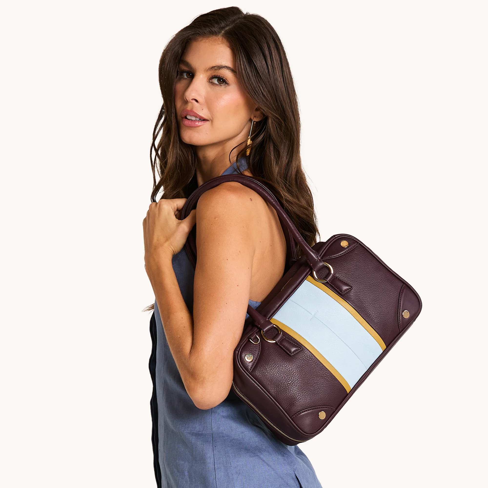 Meredith | Regatta Stripe/Gold | Med - Image 2