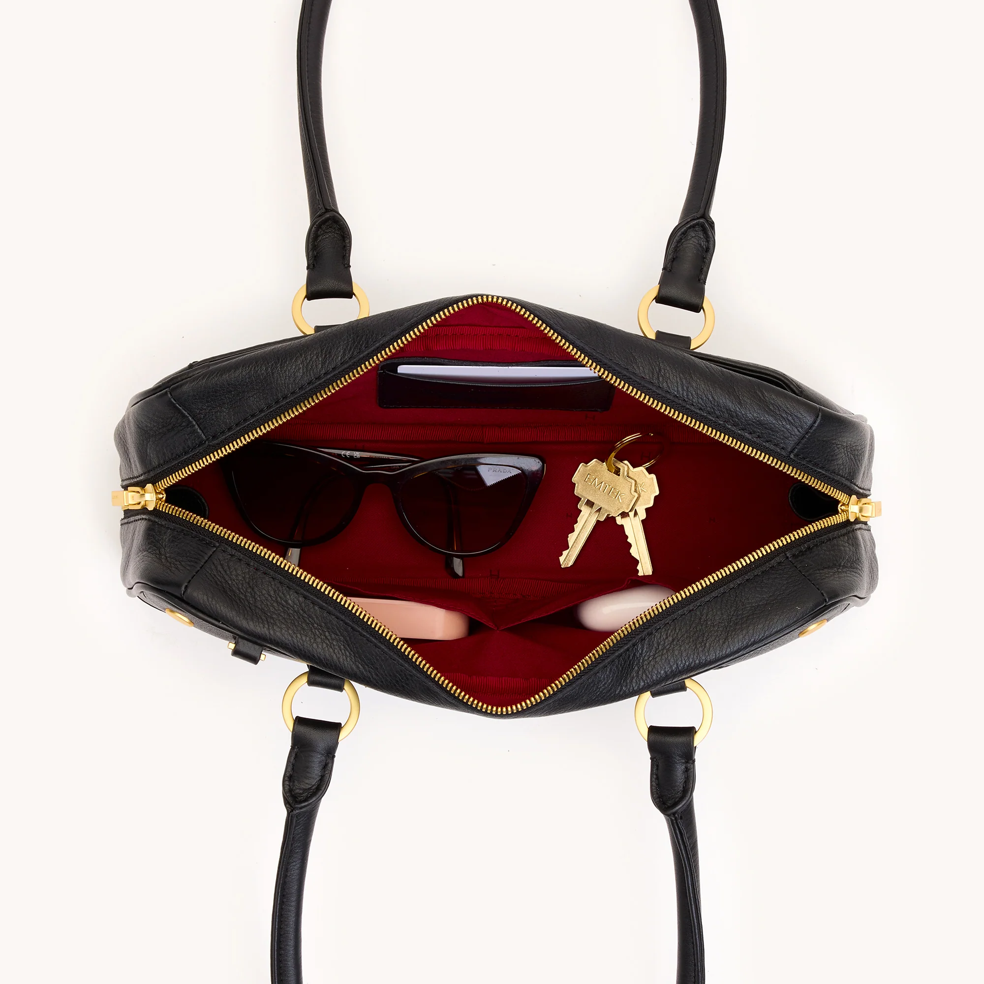 Meredith | Black/Brushed Gold | Sml - Image 11