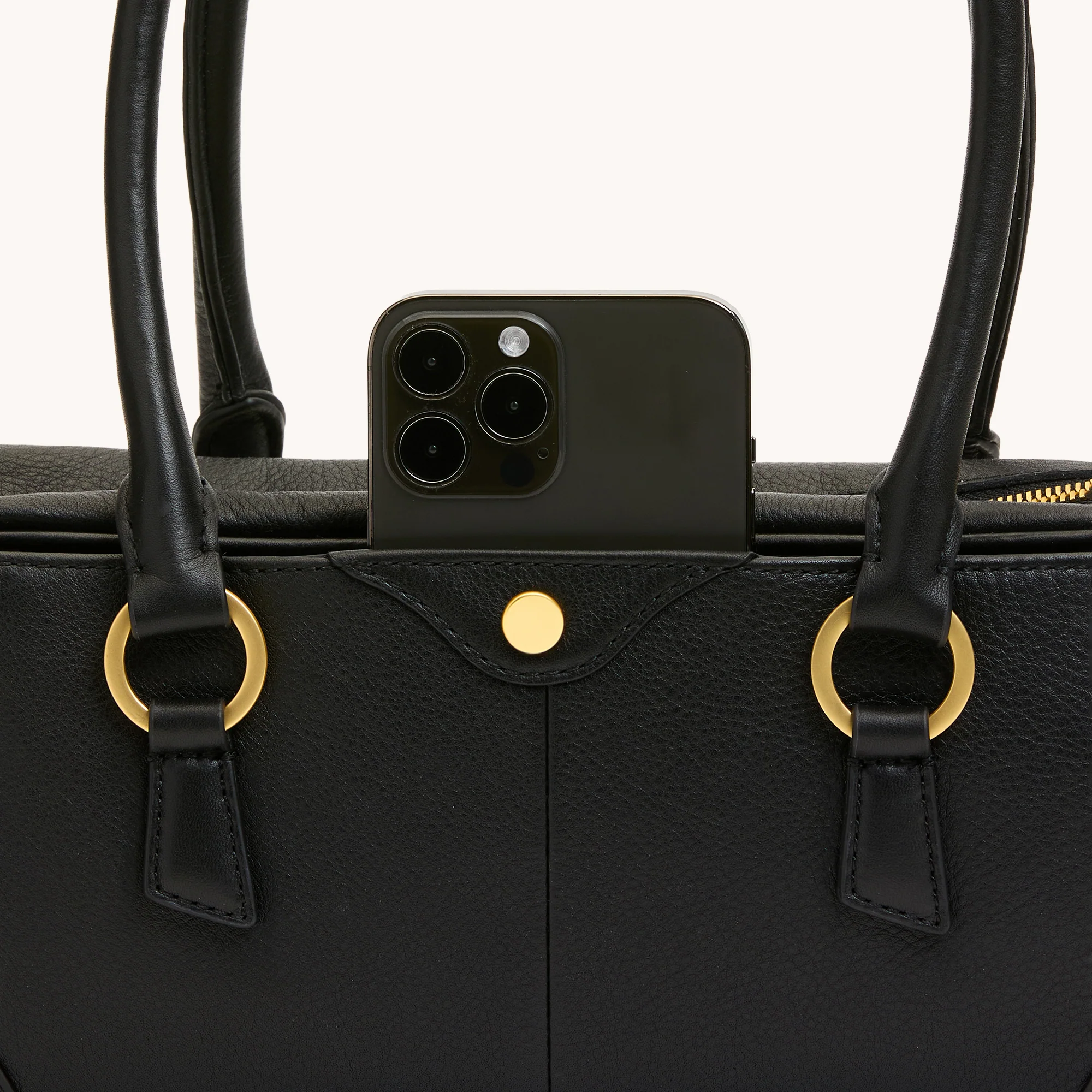 Meredith | Black/Brushed Gold | Sml - Image 6