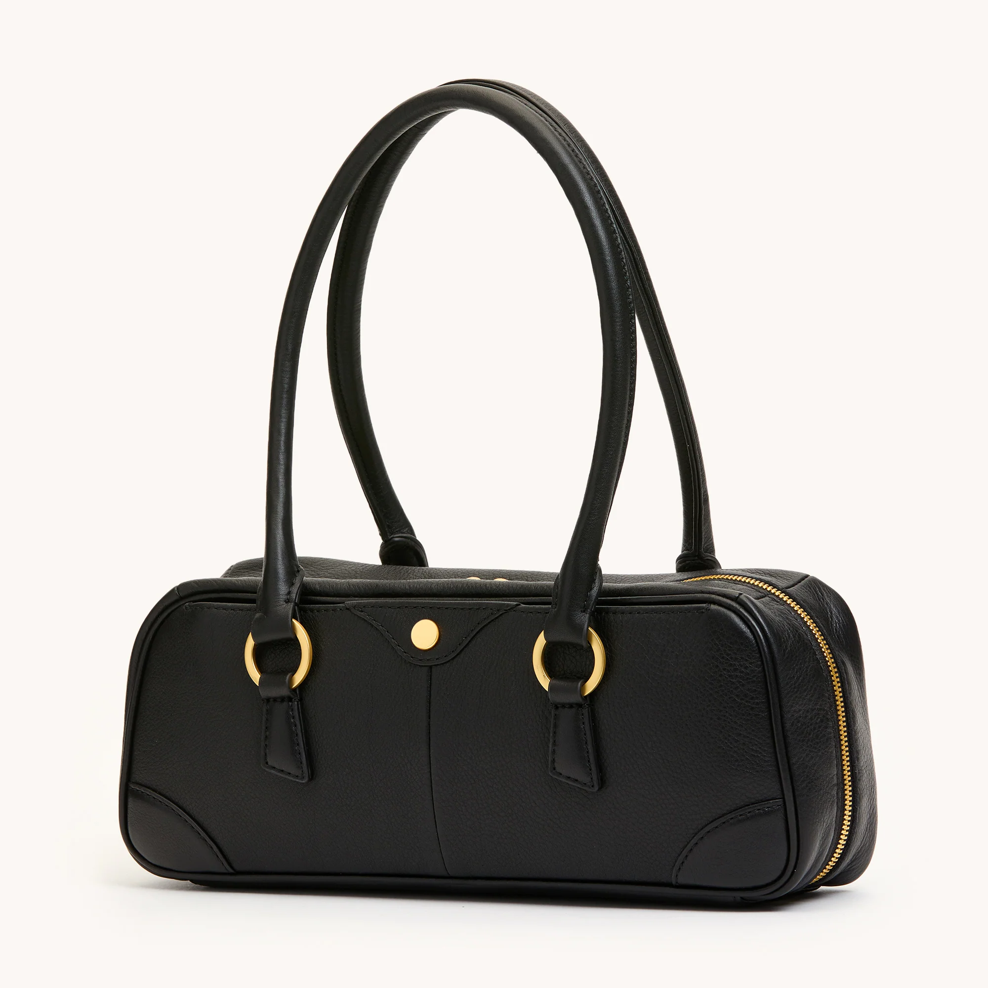 Meredith | Black/Brushed Gold | Sml - Image 9