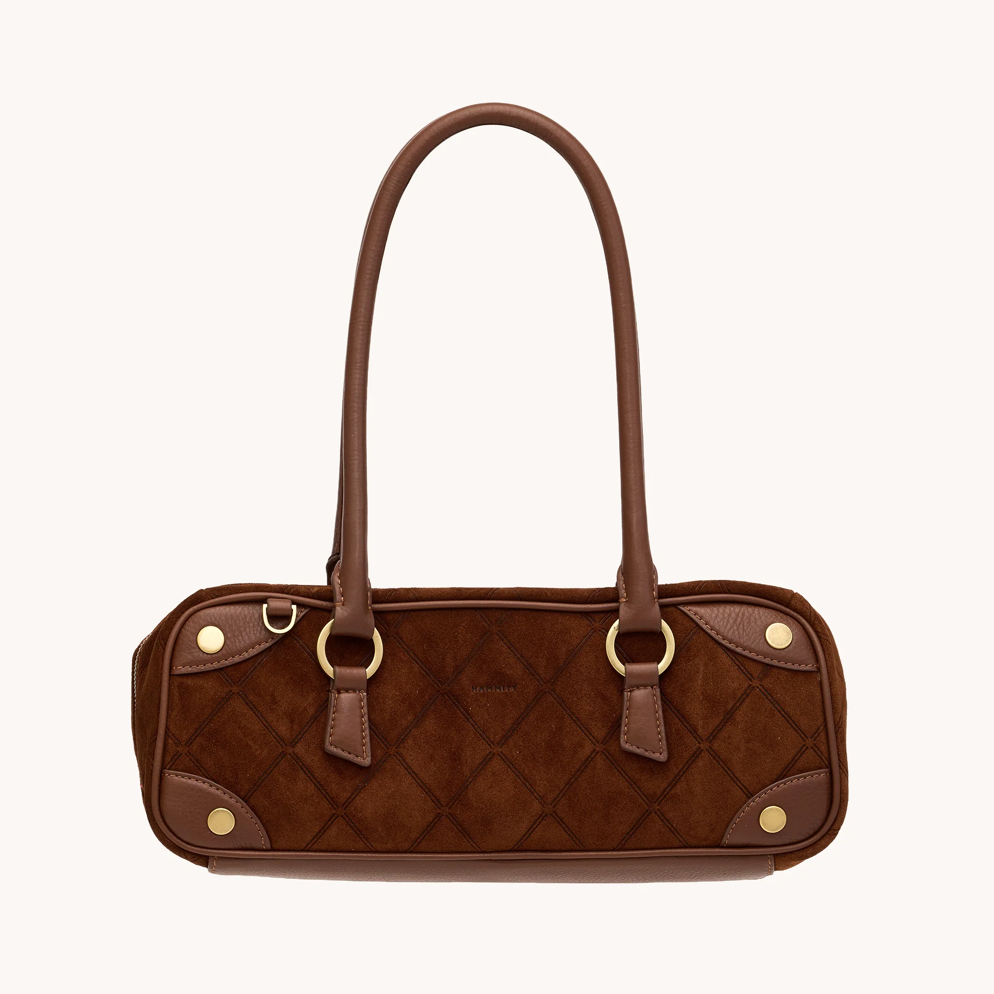 Meredith | Chocolate Diamond Suede/Antique Gold | Sml - Image 6