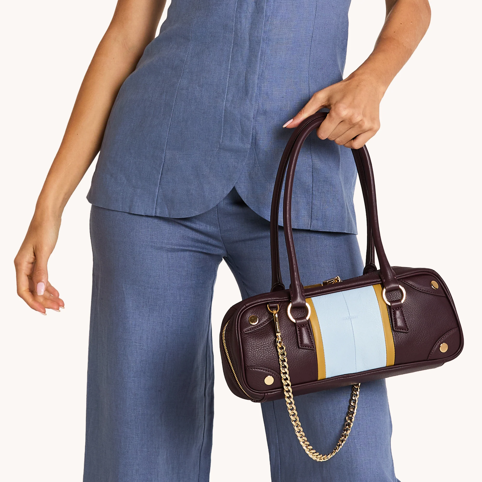Meredith | Regatta Stripe/Gold | Sml - Image 4