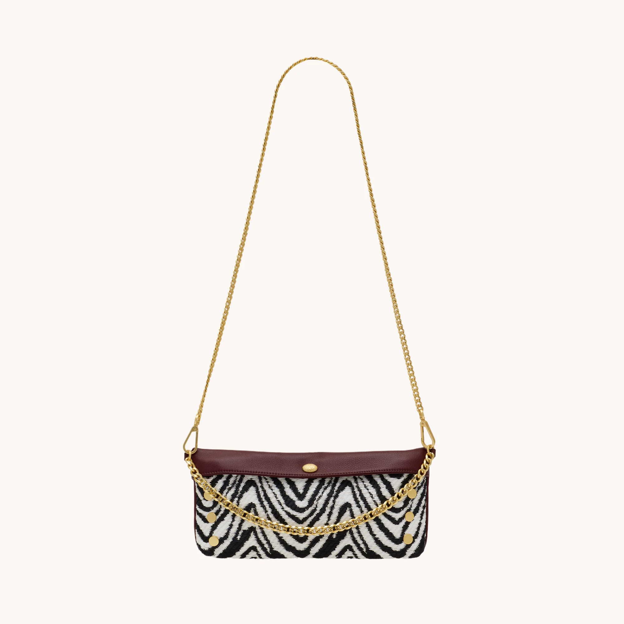 Metal Chain Long Strap | Brushed Gold - Image 5