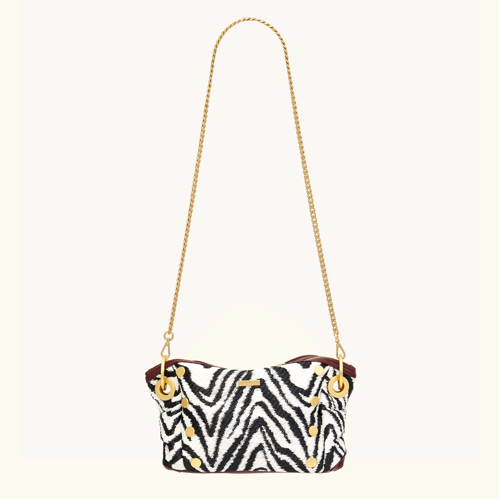Metal Chain Long Strap | Brushed Gold - Image 6