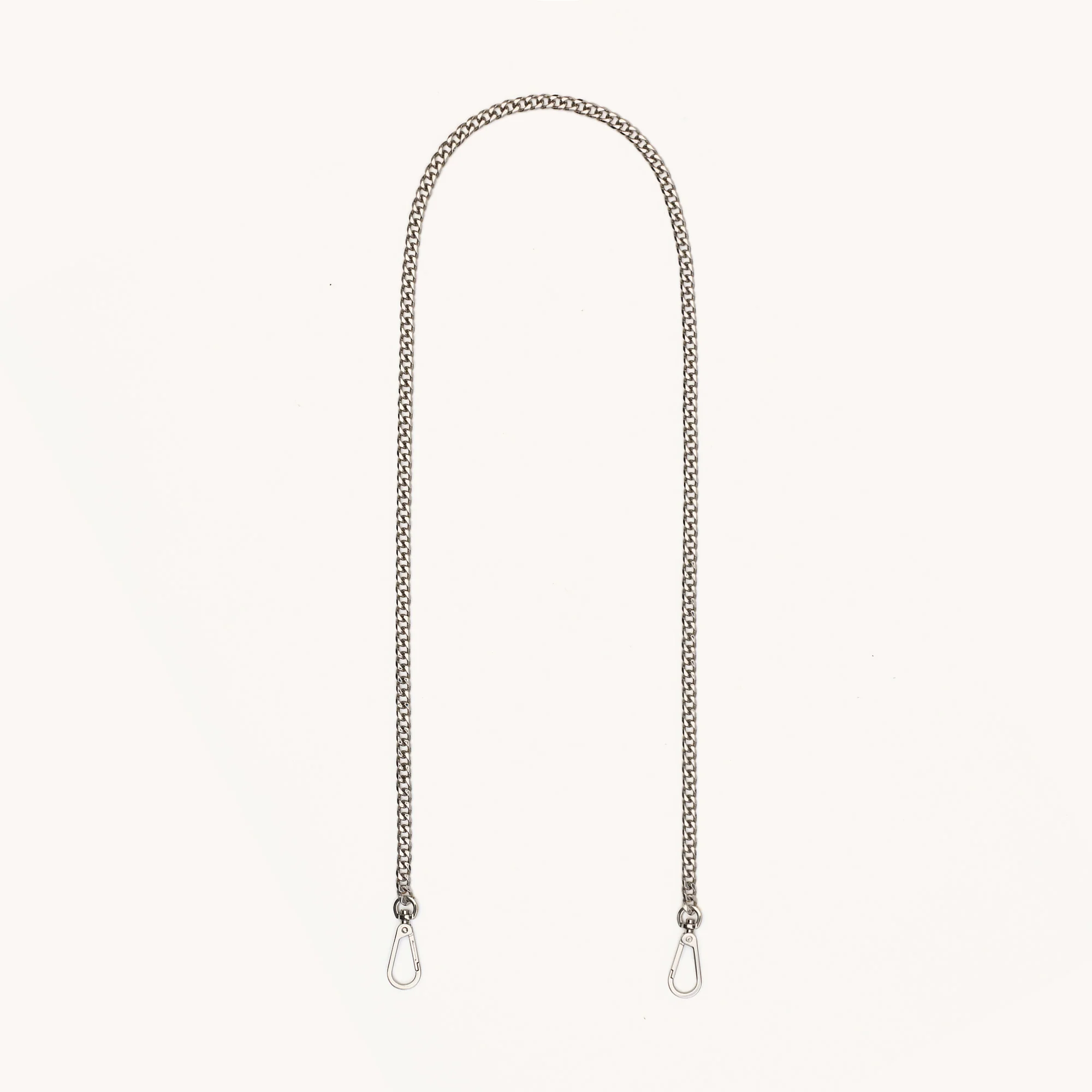 Metal Chain Long Strap | Silver - Image 2