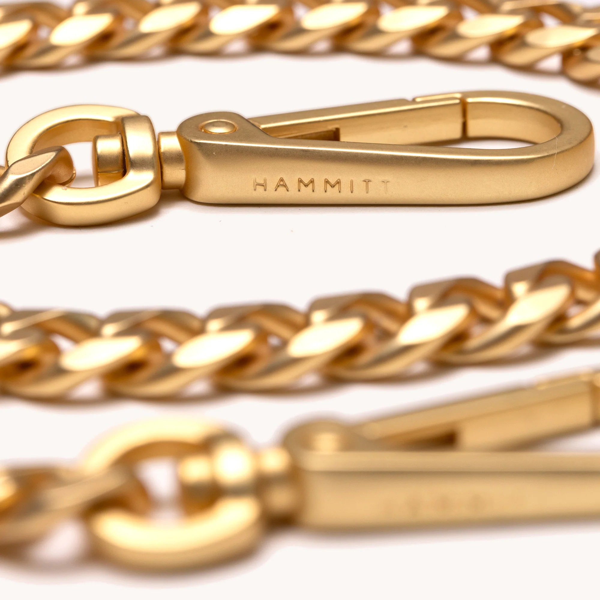 Metal Chain Shoulder Strap | Brushed Gold - Image 4
