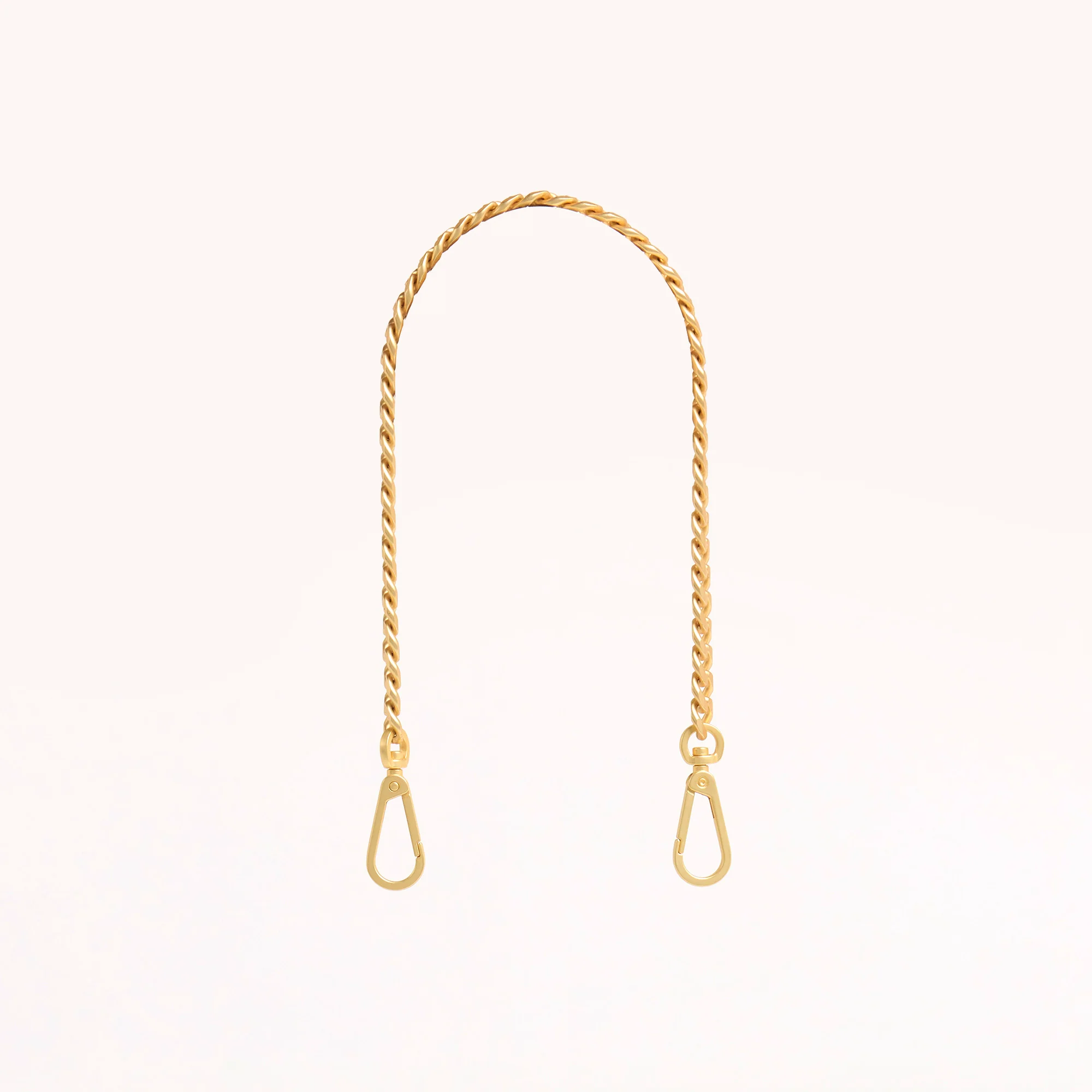 Metal Chain Shoulder Strap | Brushed Gold - Image 6