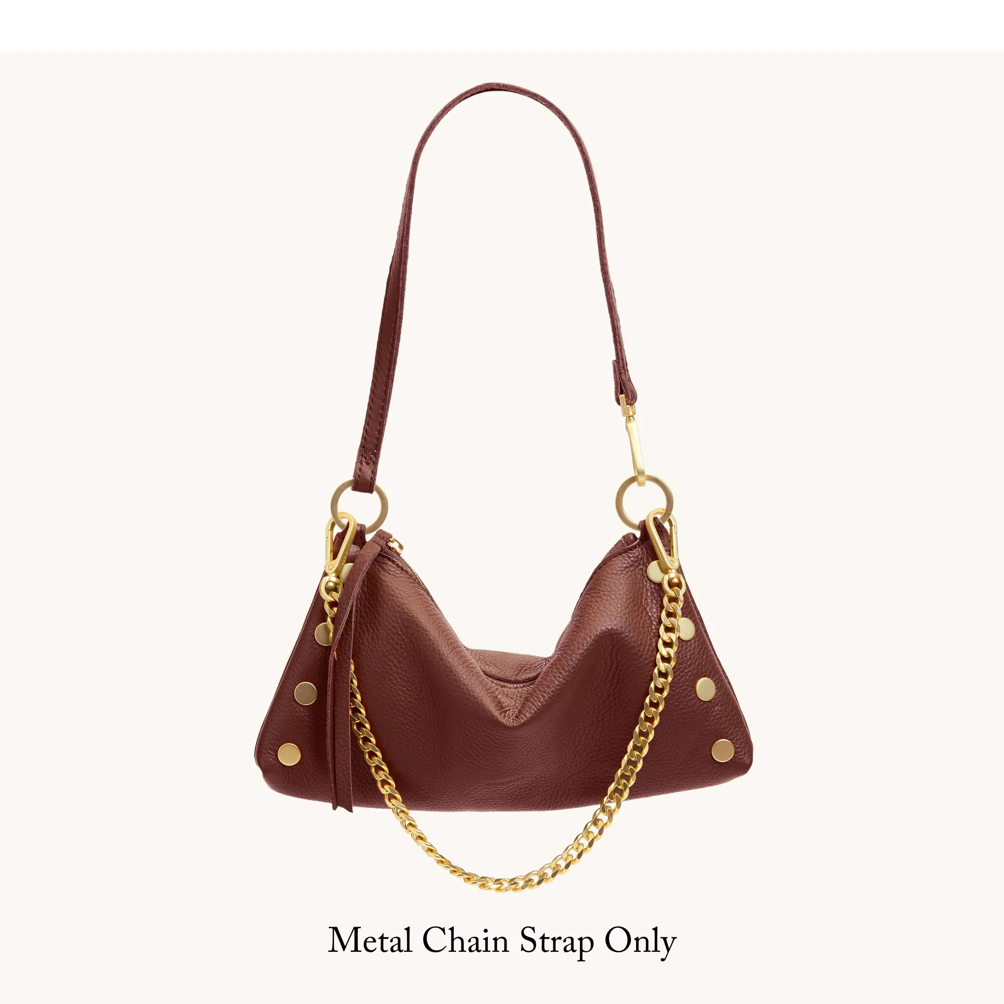 Metal Chain Shoulder Strap | Brushed Gold - Image 8
