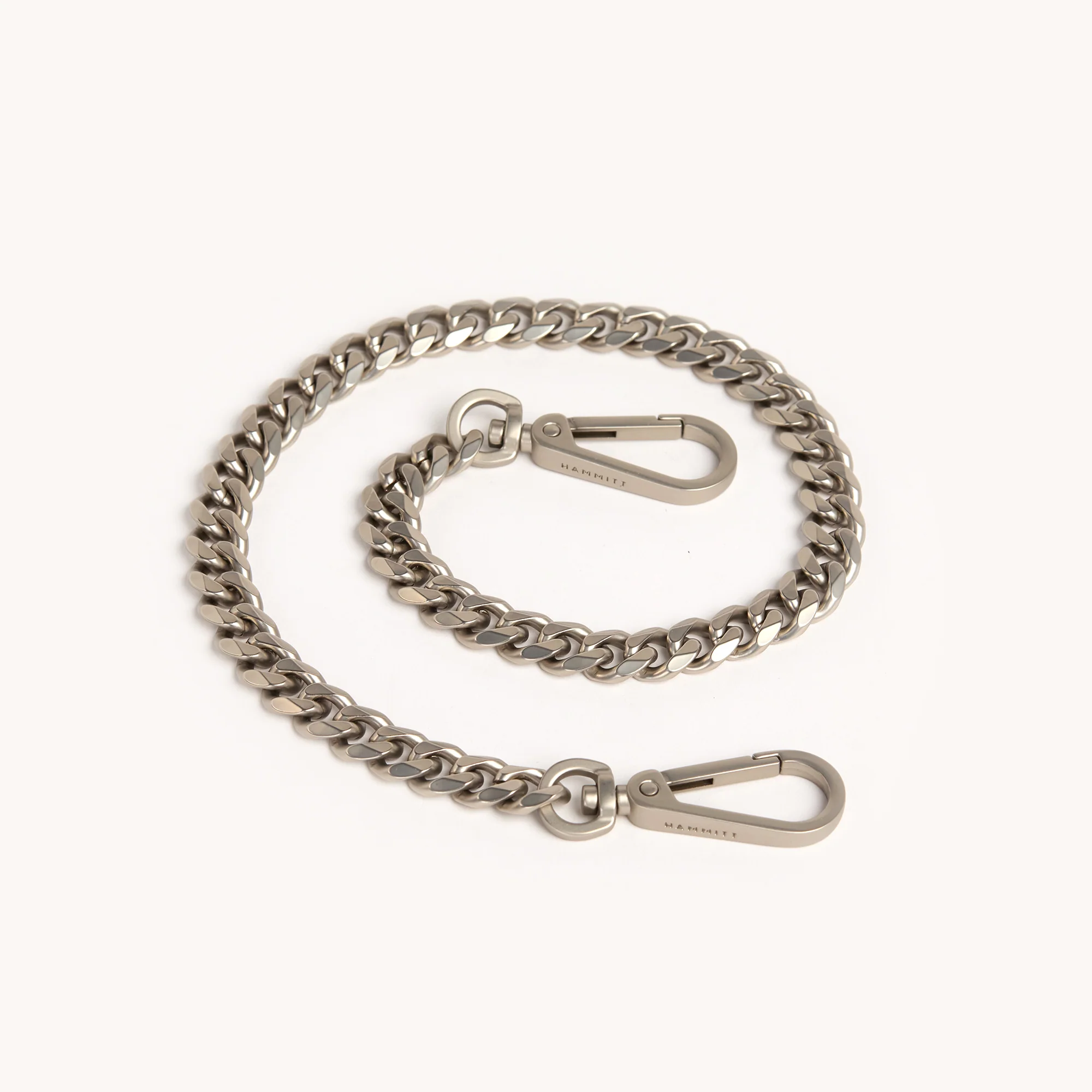 Metal Chain Shoulder Strap | Brushed Silver - Image 3