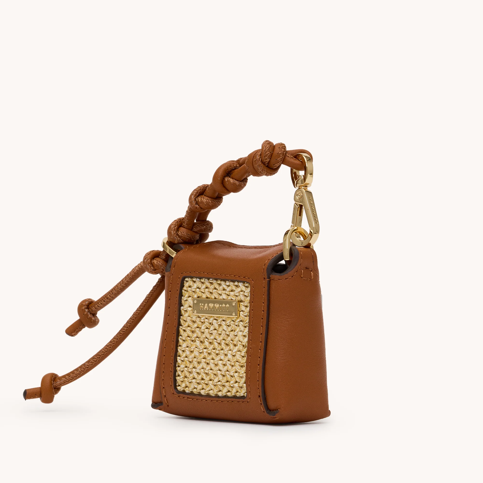 Mini B | Cocoa Raffia/Gold - Image 4