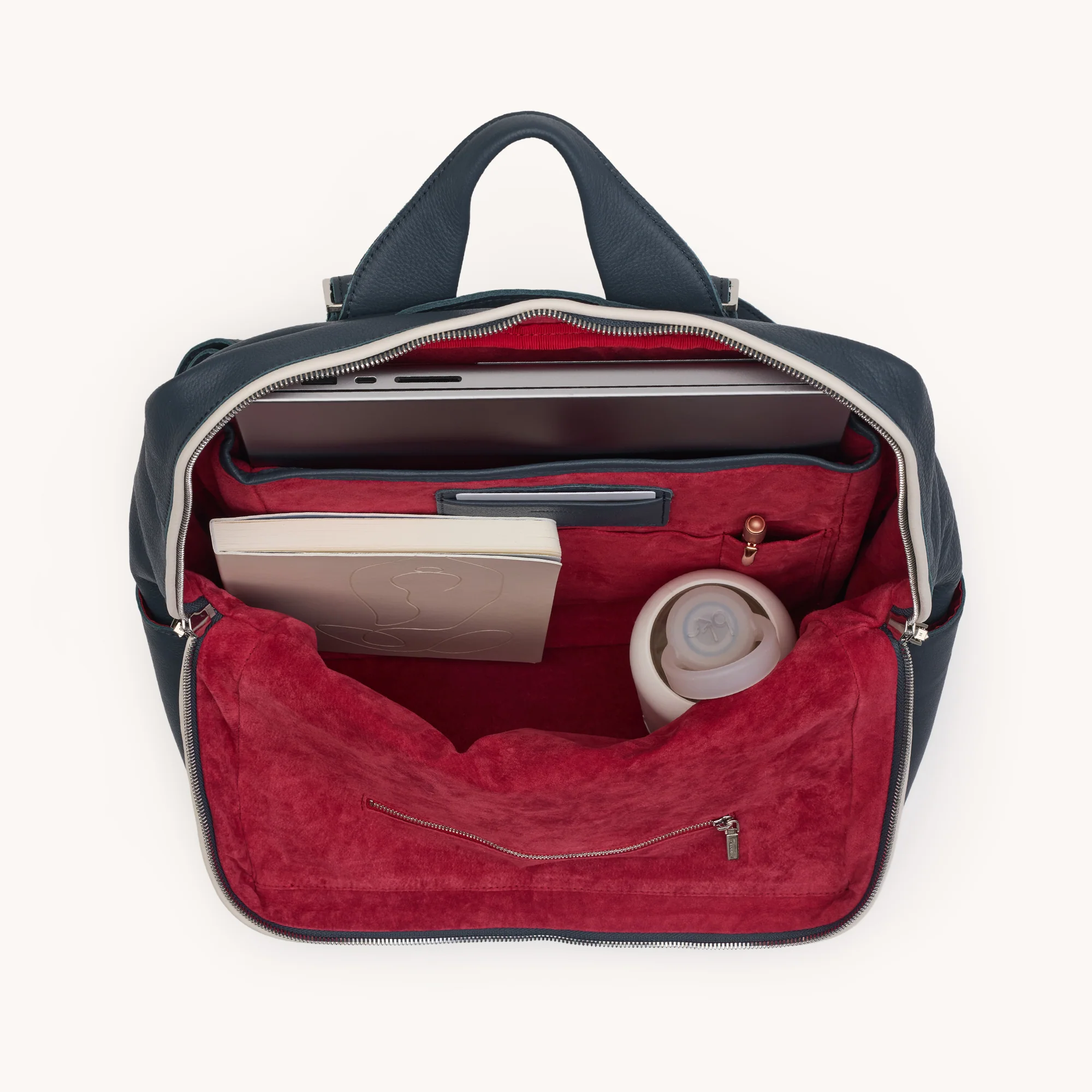 Montana Backpack | Nautical Navy/Silver | XL - Image 7
