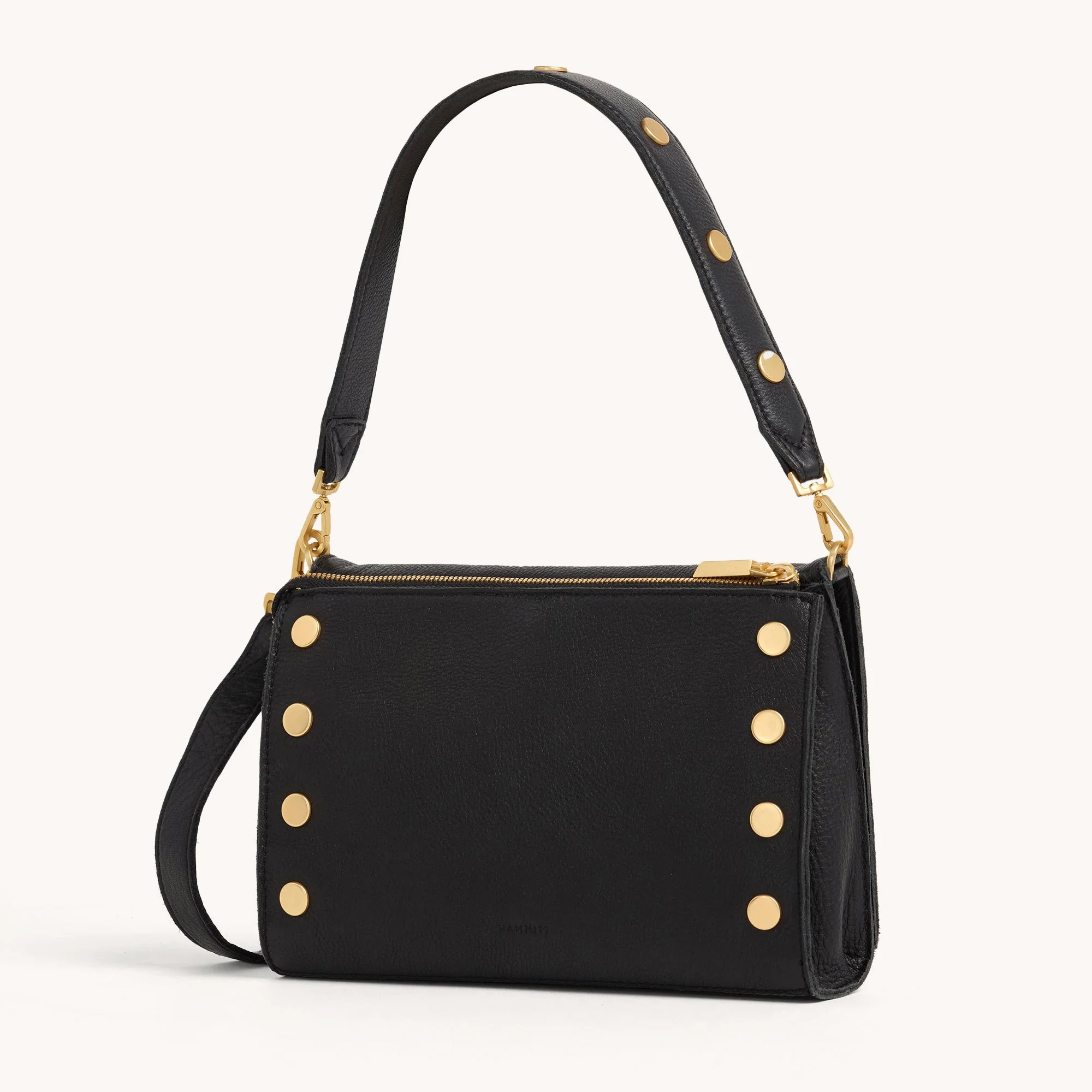 Montana Clutch | Black/Brushed Gold | Sml - Image 6