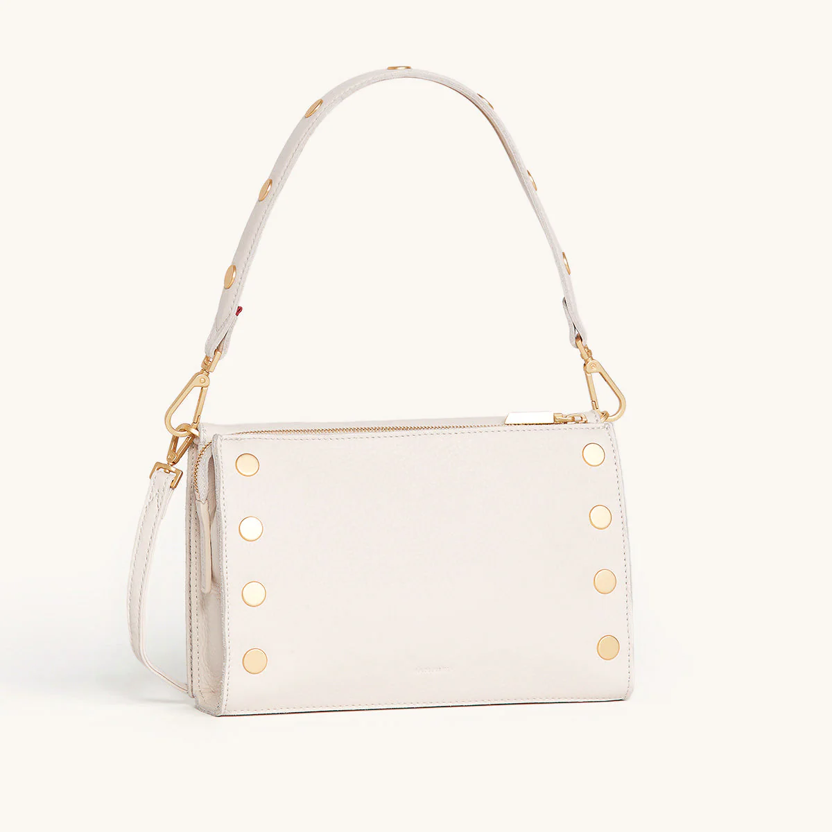 Montana Clutch | Calla Lily White/Brushed Gold | Sml - Image 3